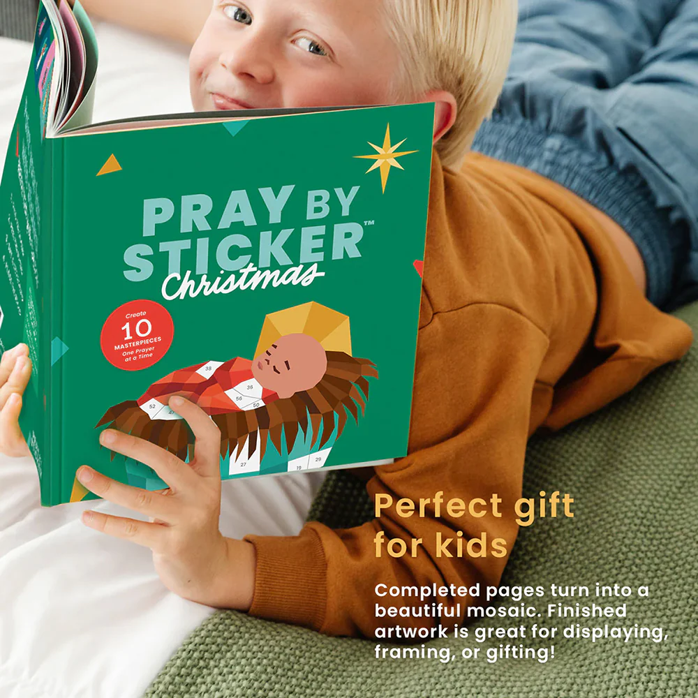 Pray by Sticker: Christmas Sticker Book - Image 4