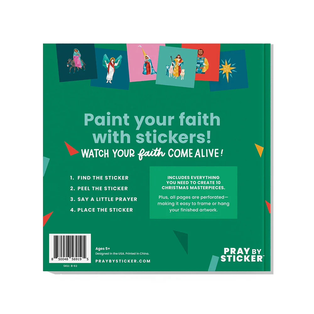 Pray by Sticker: Christmas Sticker Book - Image 6