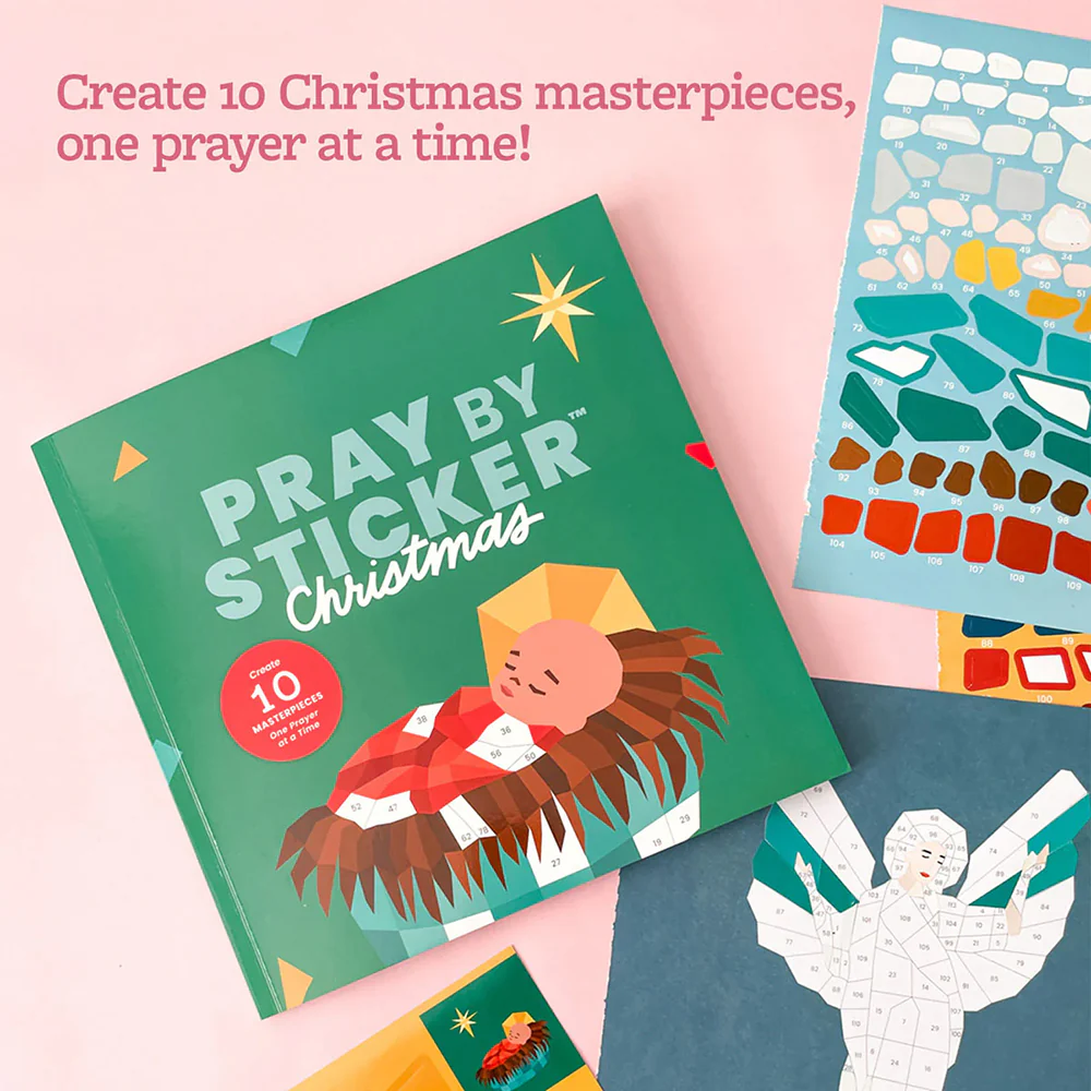 Pray by Sticker: Christmas Sticker Book - Image 7
