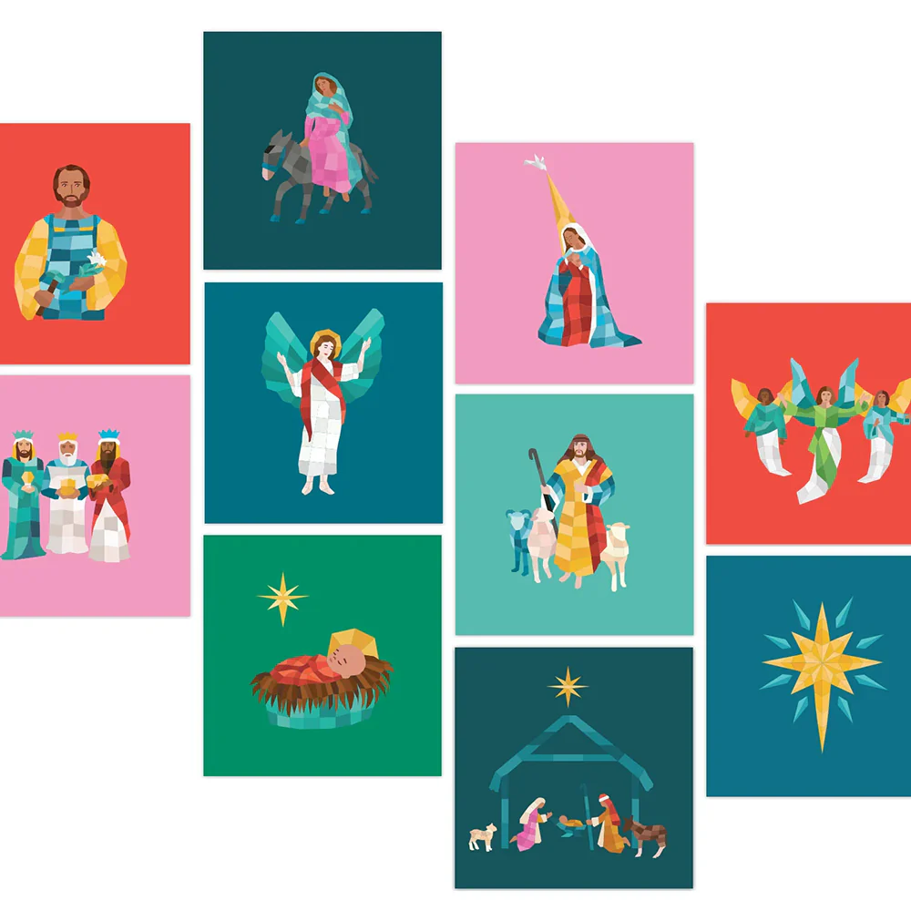 Pray by Sticker: Christmas Sticker Book - Image 8