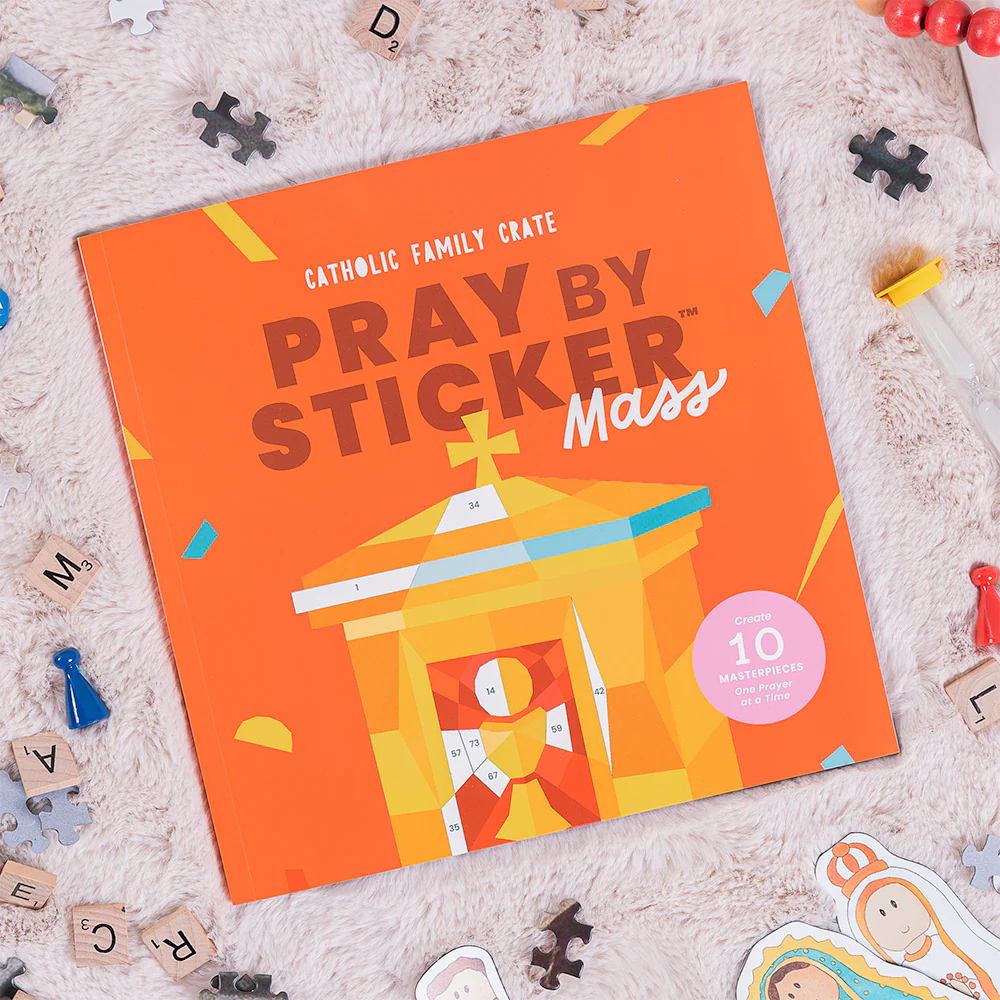 Pray by Sticker: Mass Sticker Book