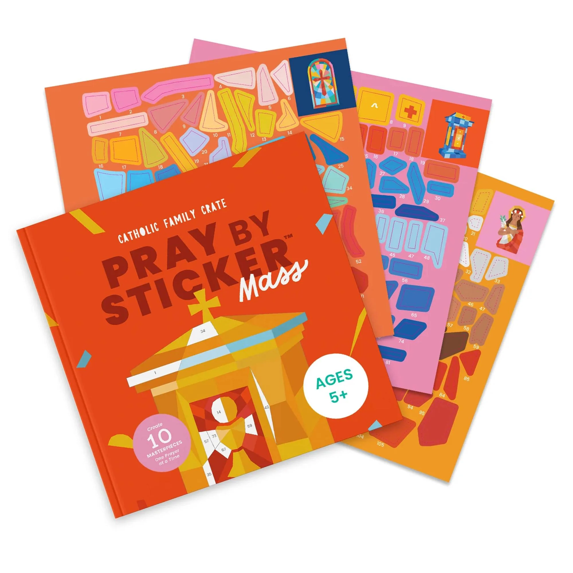 Pray by Sticker: Mass Sticker Book - Image 4