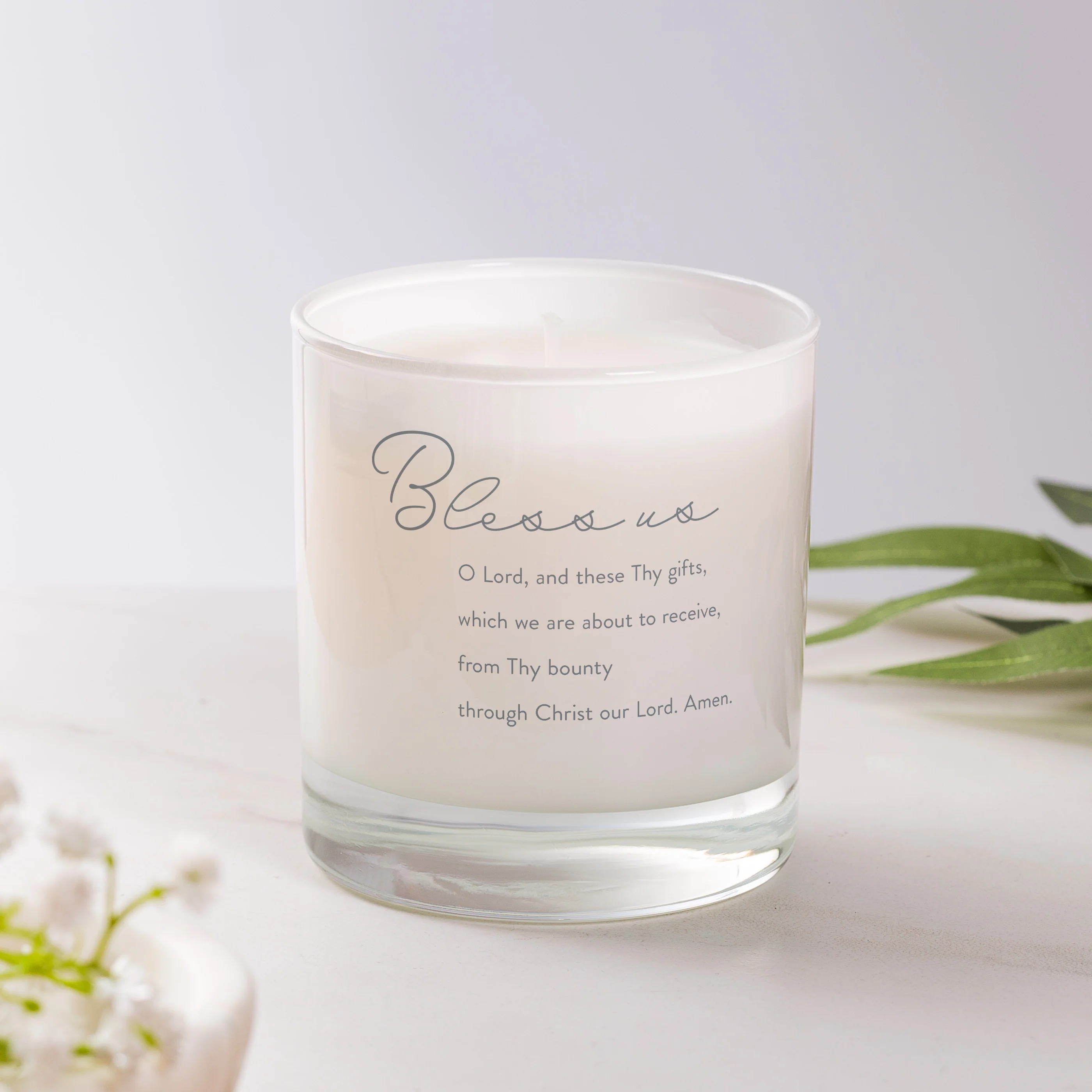 "Prayer Before Meals" Scented Candle