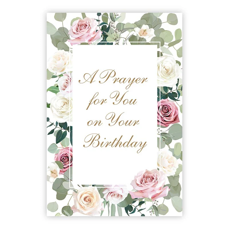 Prayer For You Birthday Greeting Card