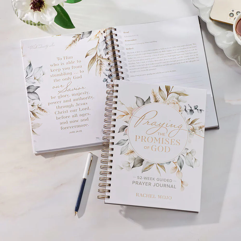 Praying the Promises of God: A 52-Week Guided Spiral Prayer Journal