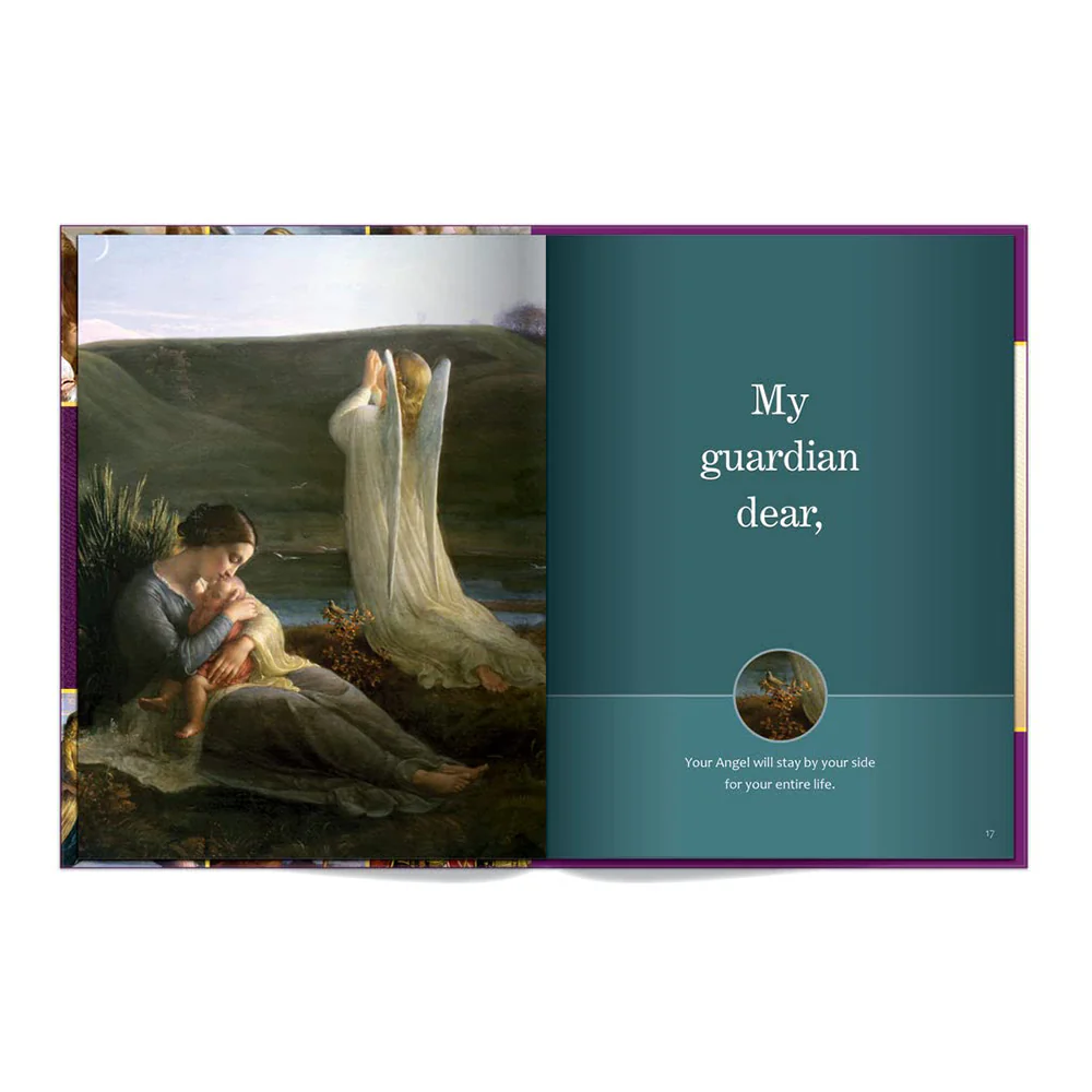 Praying to Holy Angels: Angel of God and St. Michael the Archangel Prayers in Sacred Art for Young Children - Image 3