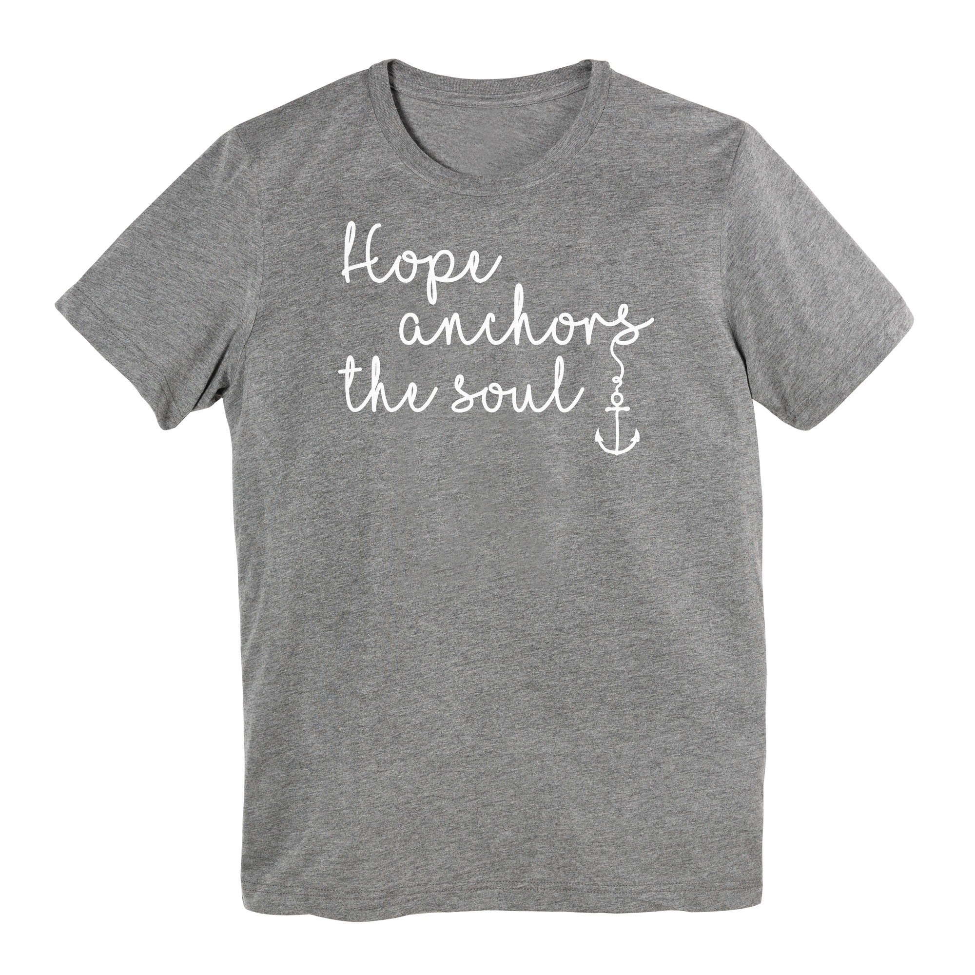 PrayStrong Hope Anchors the Soul Short Sleeve T-Shirt - Image 6