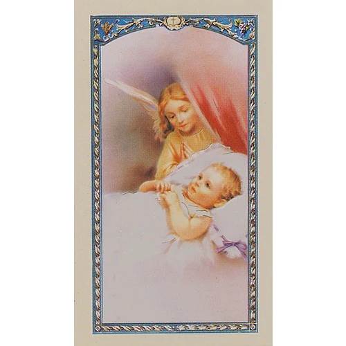 Precious Little Baby - Prayer Card