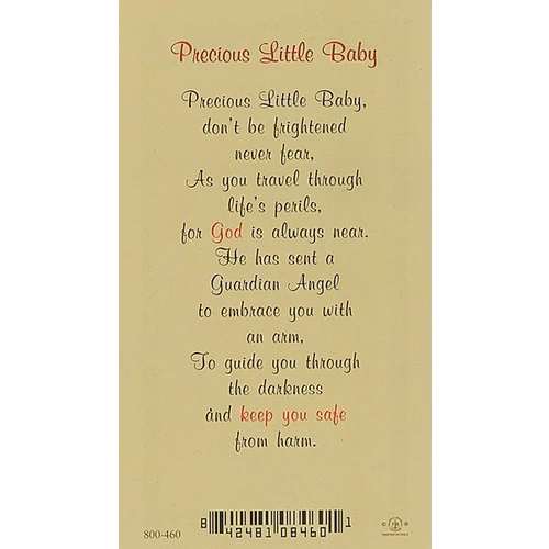 Precious Little Baby - Prayer Card - Image 2