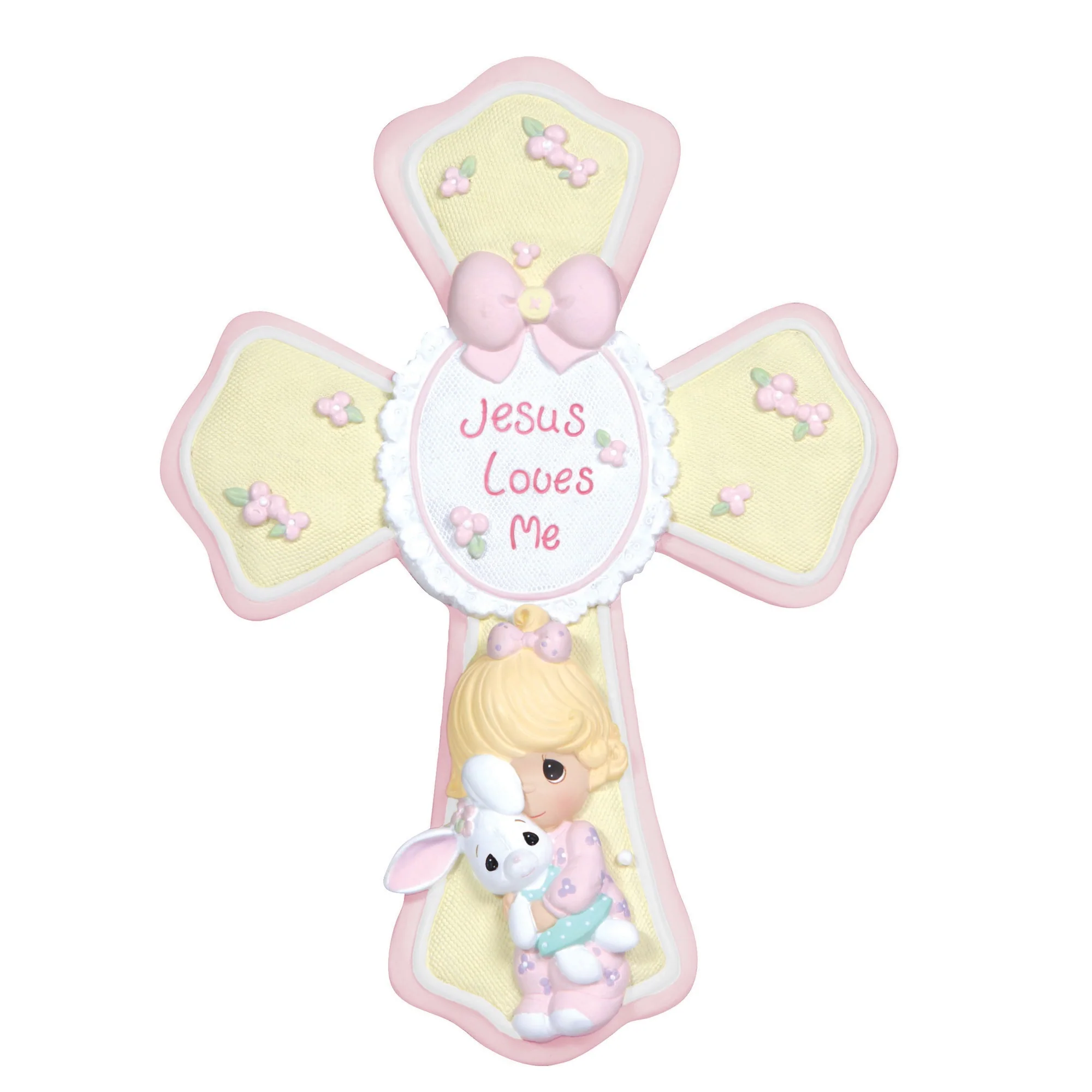 Precious Moments Jesus Loves Me Cross – Boy or Girl - Image 2