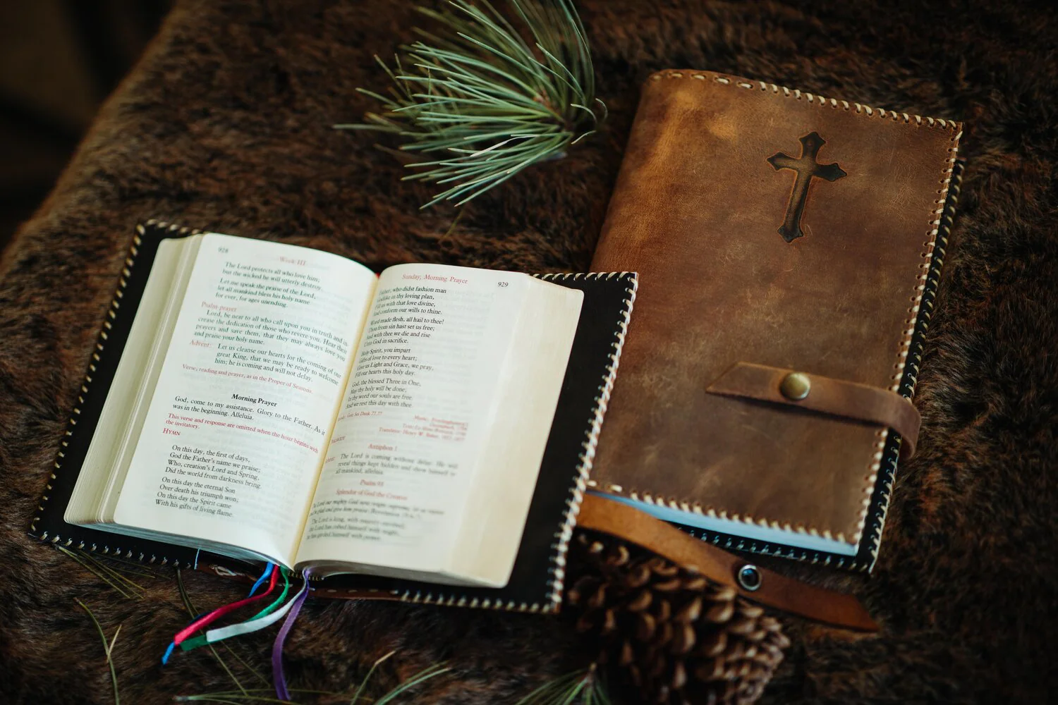 Premium Leather Bible Cover - Image 3