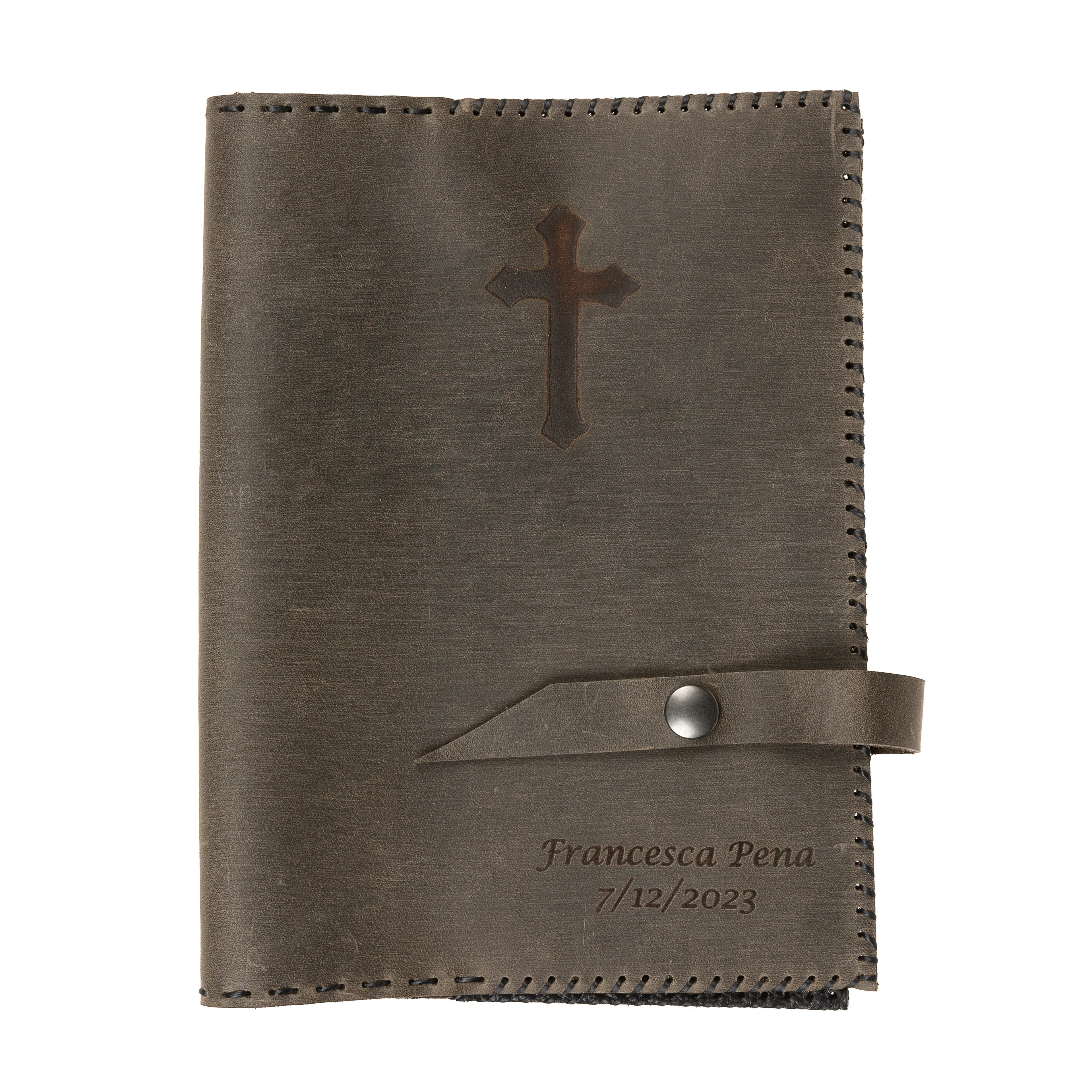 Premium Leather Bible Cover - Image 6