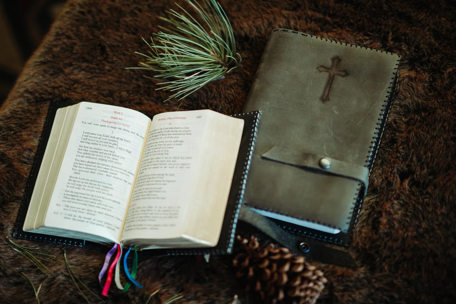 Premium Leather Bible Cover - Image 7