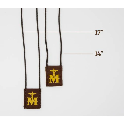 Premium Original Brown Scapular - Image 5