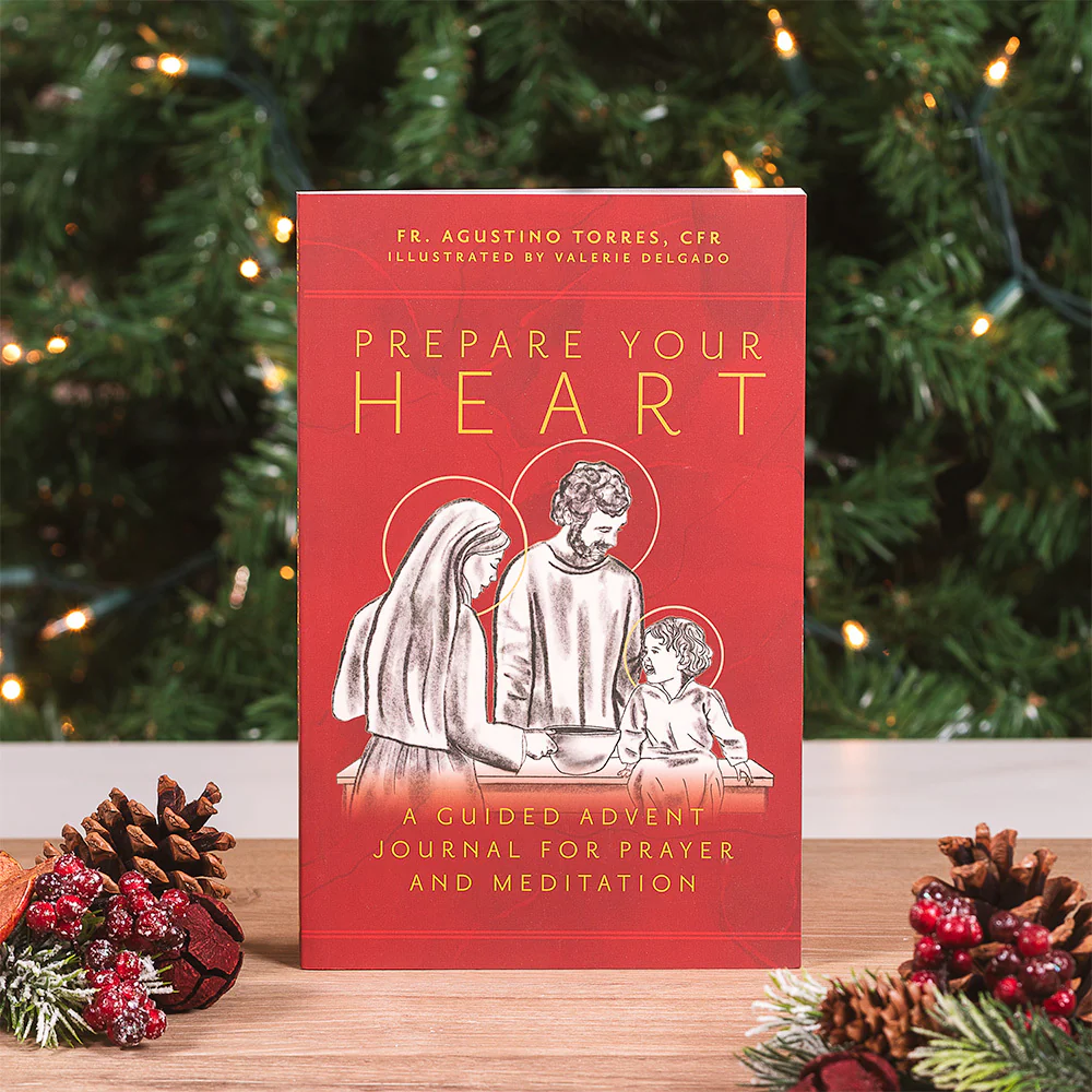 Prepare Your Heart Journal & Holy Family Ornament Gift Set - Image 2