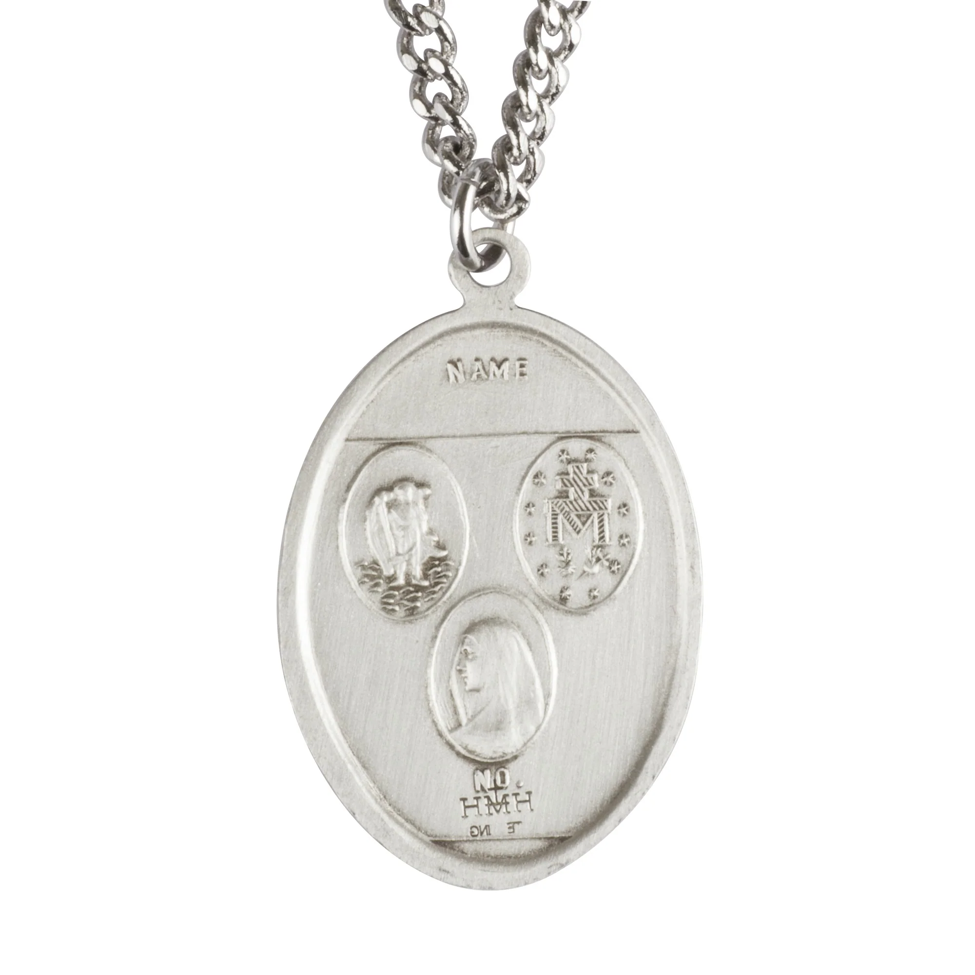 Protect Us Sterling Medal with Stars and Stripes - Image 2
