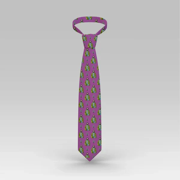 Purple St. Joseph Necktie - Image 4