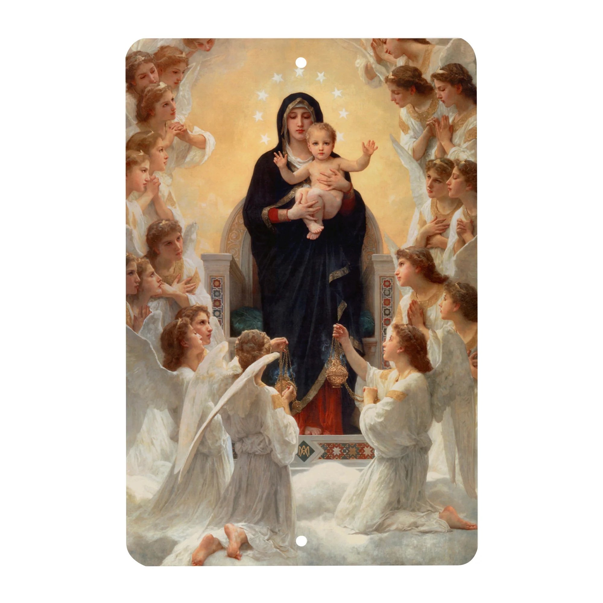 Queen of the Angels Tin Sign - Image 2