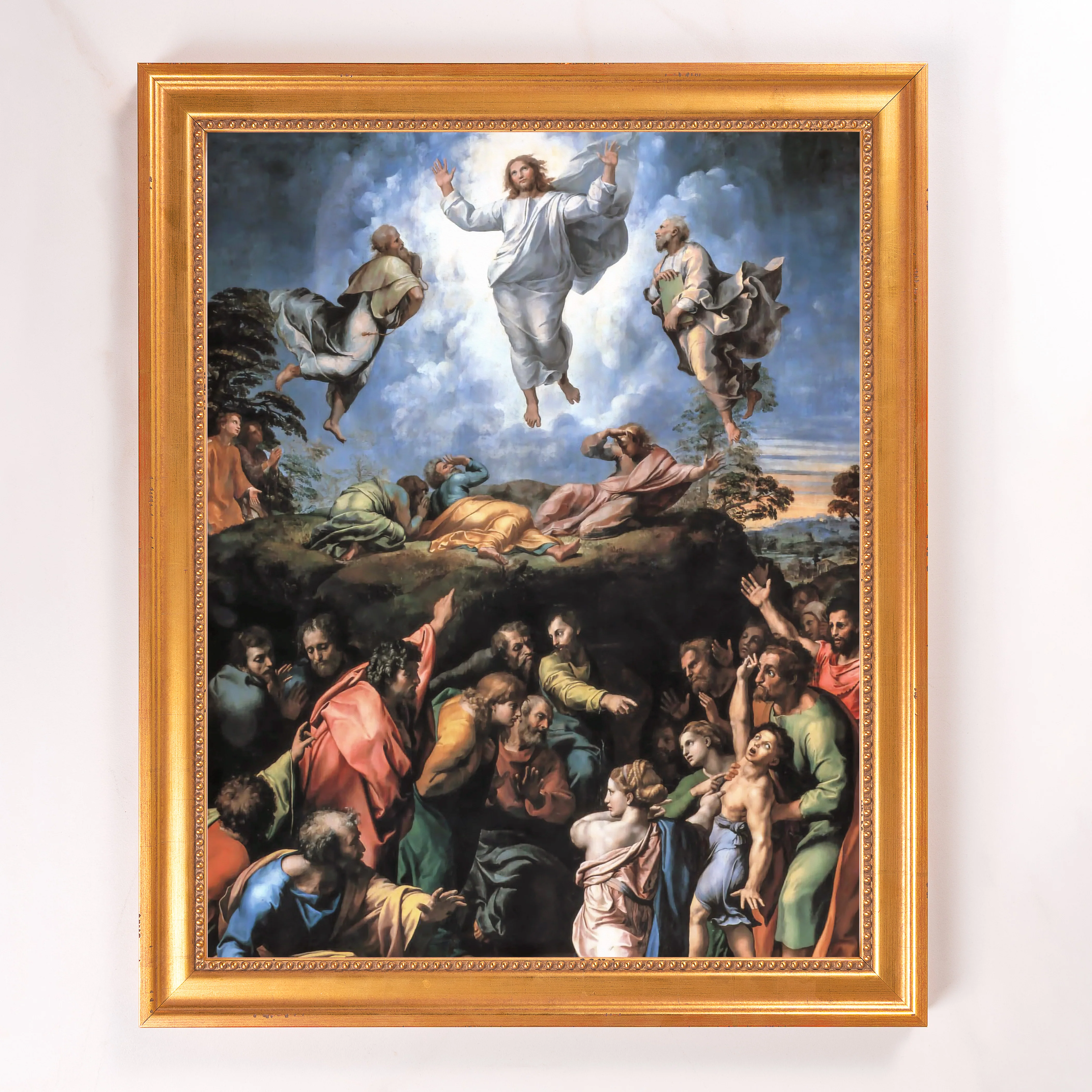 Raphael's Transfiguration Framed Canvas - Sacred Signature Collection - Image 10