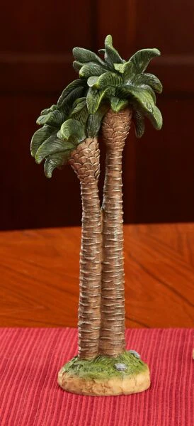 Real Life Nativity Scene Palm Tree Set
