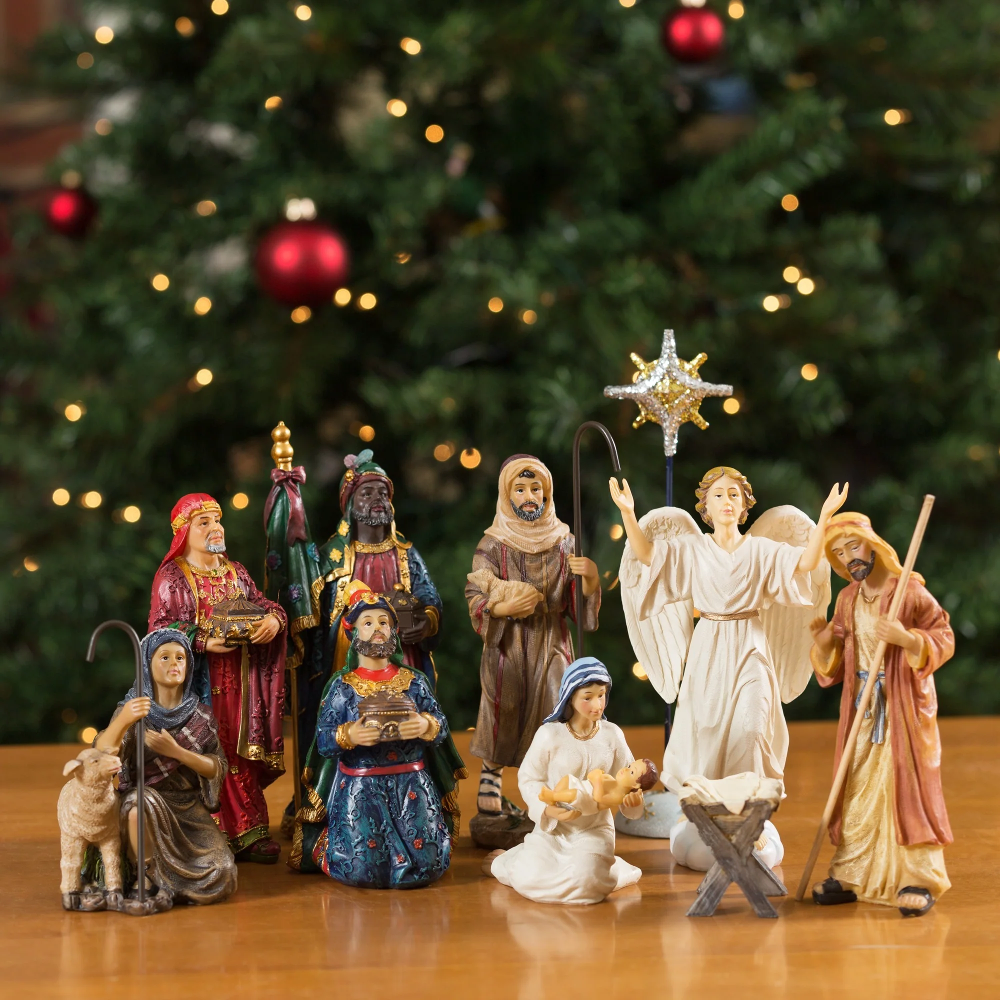 Real Life Nativity Set - 7" Scale