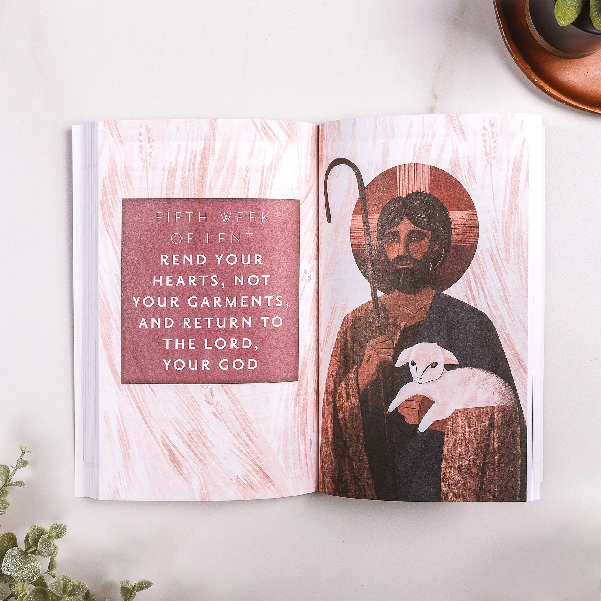 Return: A Guided Lent Journal for Prayer and Meditation & Ecce Homo Sacrifice Tenner Rosary (Gift Set) - Image 4