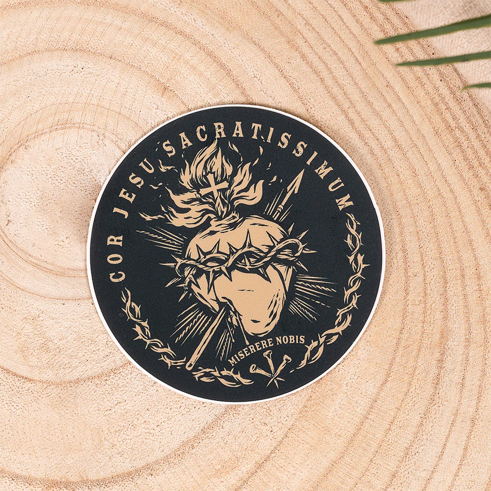 Return: A Guided Lent Journal for Prayer and Meditation, Sacred Heart Sticker & St. Joseph Prayer Card Gift Set - Image 6