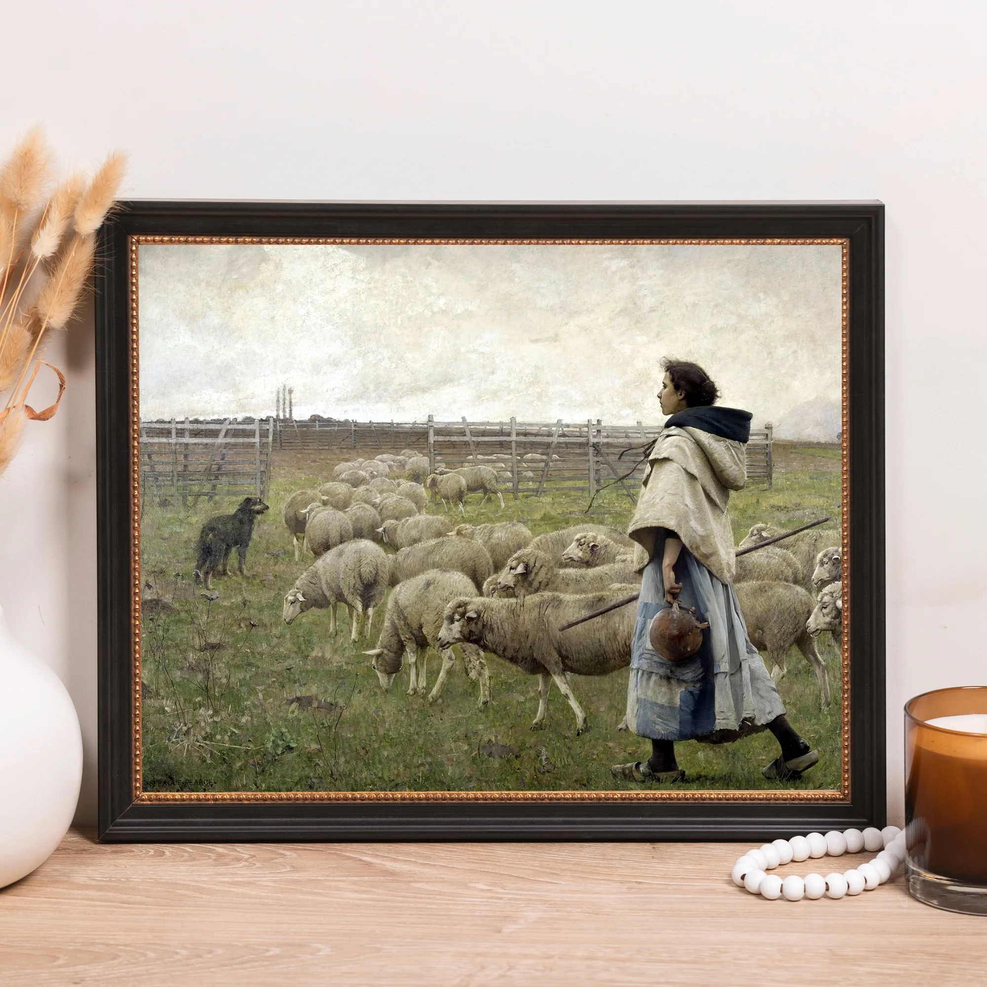 Return of the Flock Framed Canvas - Sacred Classics Collection - Image 10