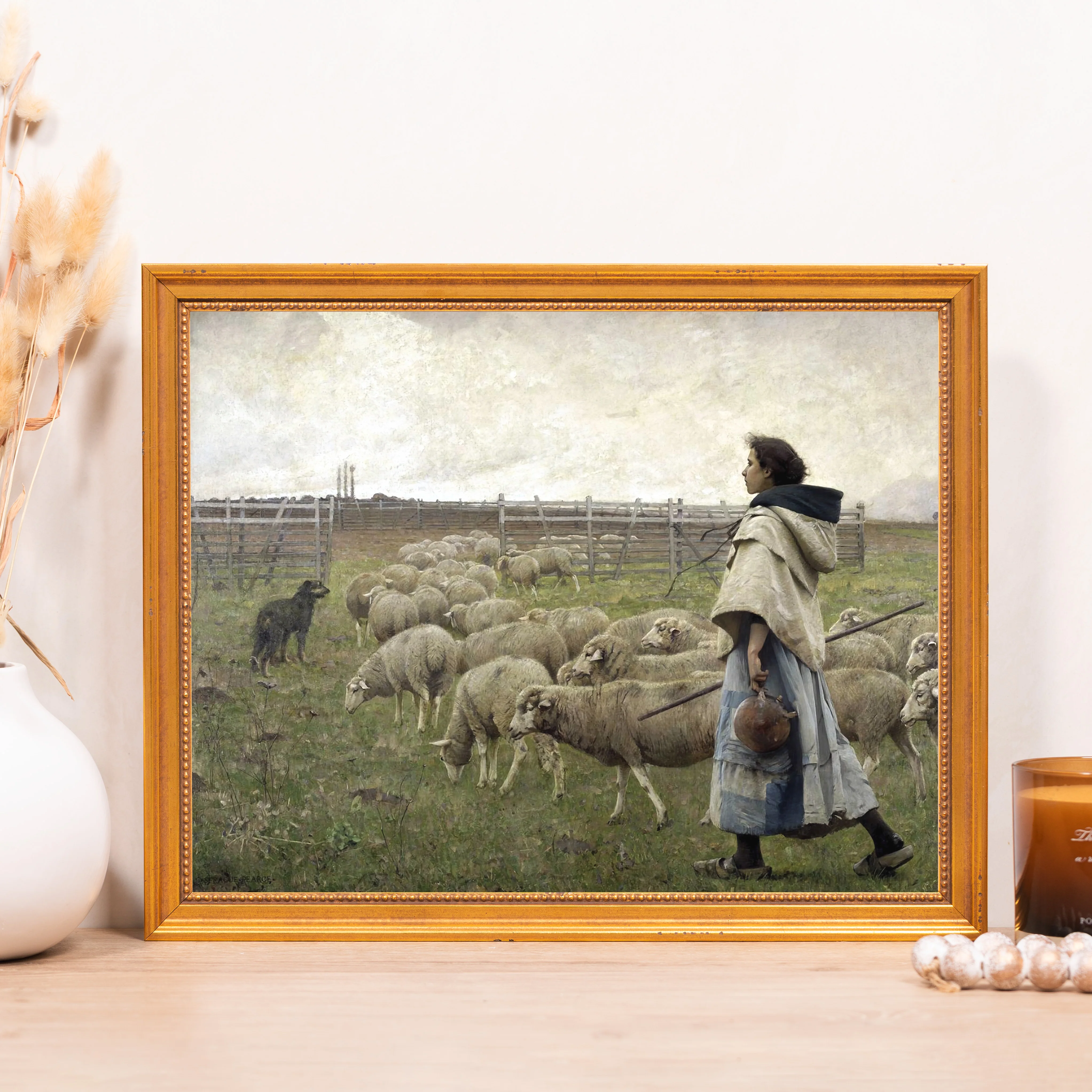 Return of the Flock Framed Canvas - Sacred Classics Collection - Image 4