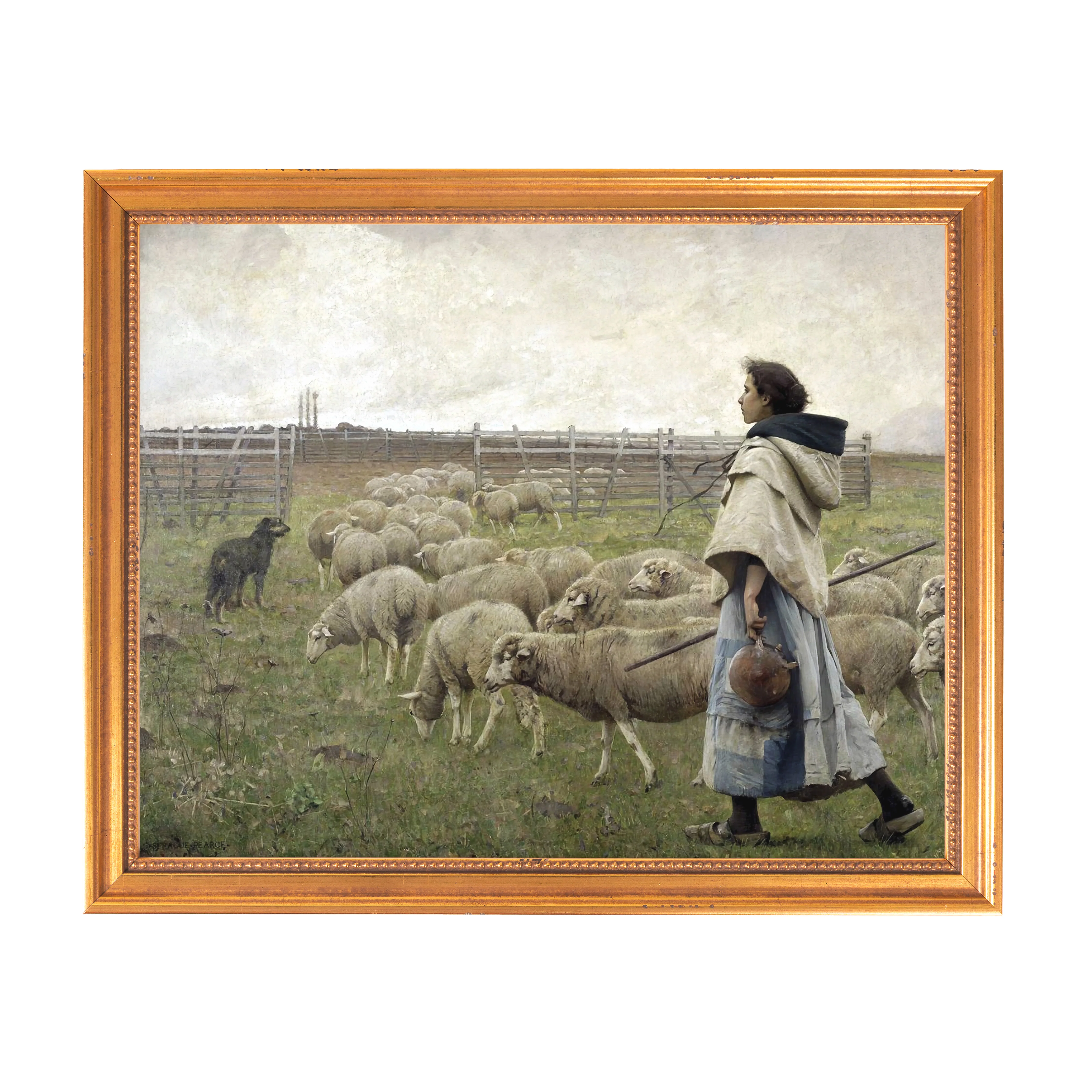 Return of the Flock Framed Canvas - Sacred Classics Collection - Image 6