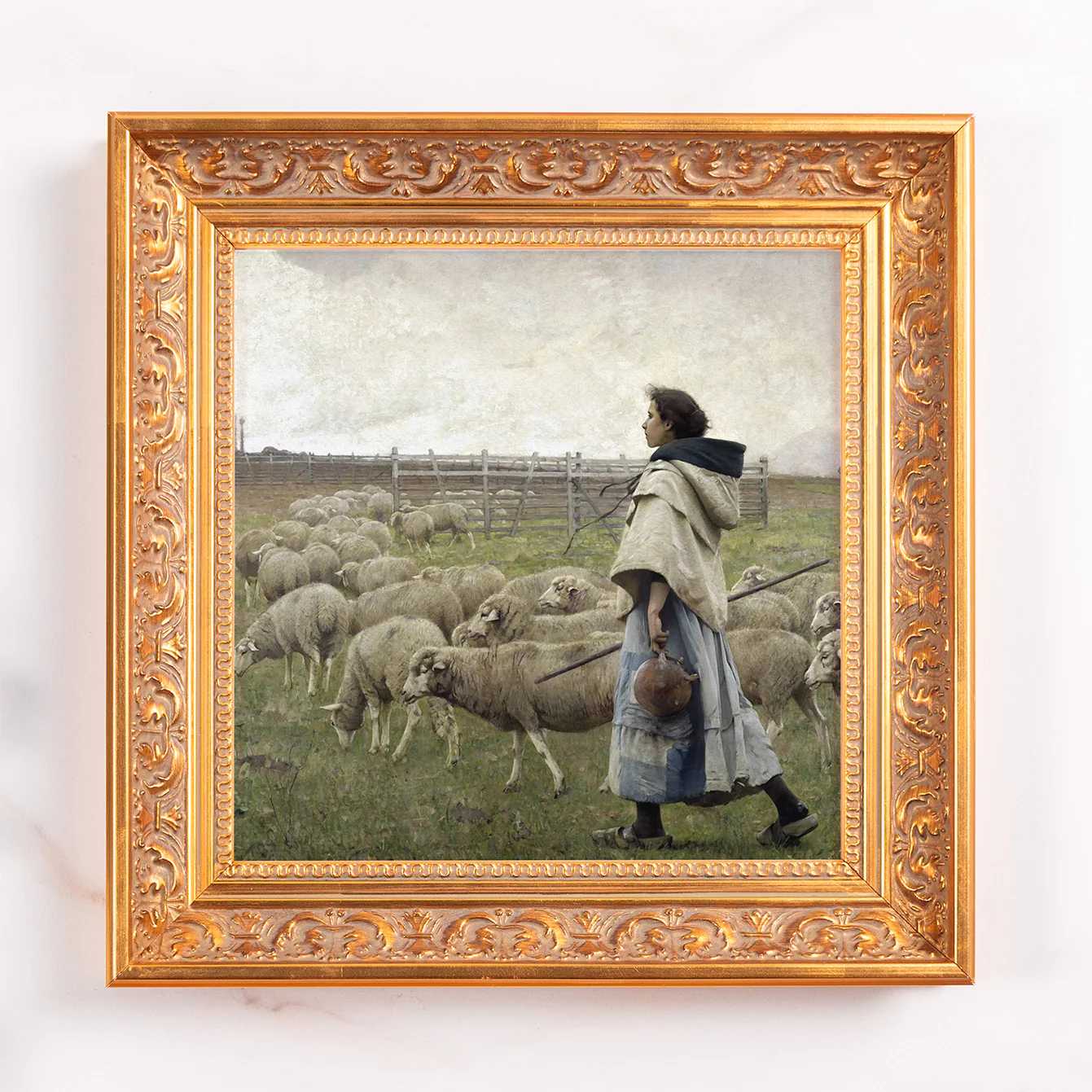 Return of the Flock Framed Canvas - Sacred Mini Collection - Image 2