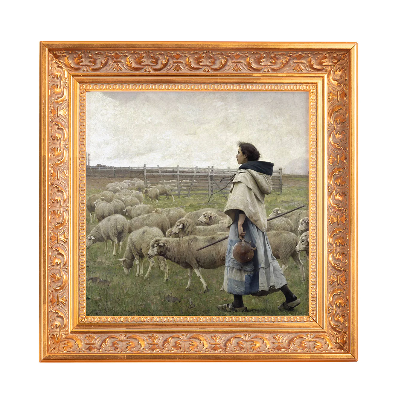 Return of the Flock Framed Canvas - Sacred Mini Collection - Image 3