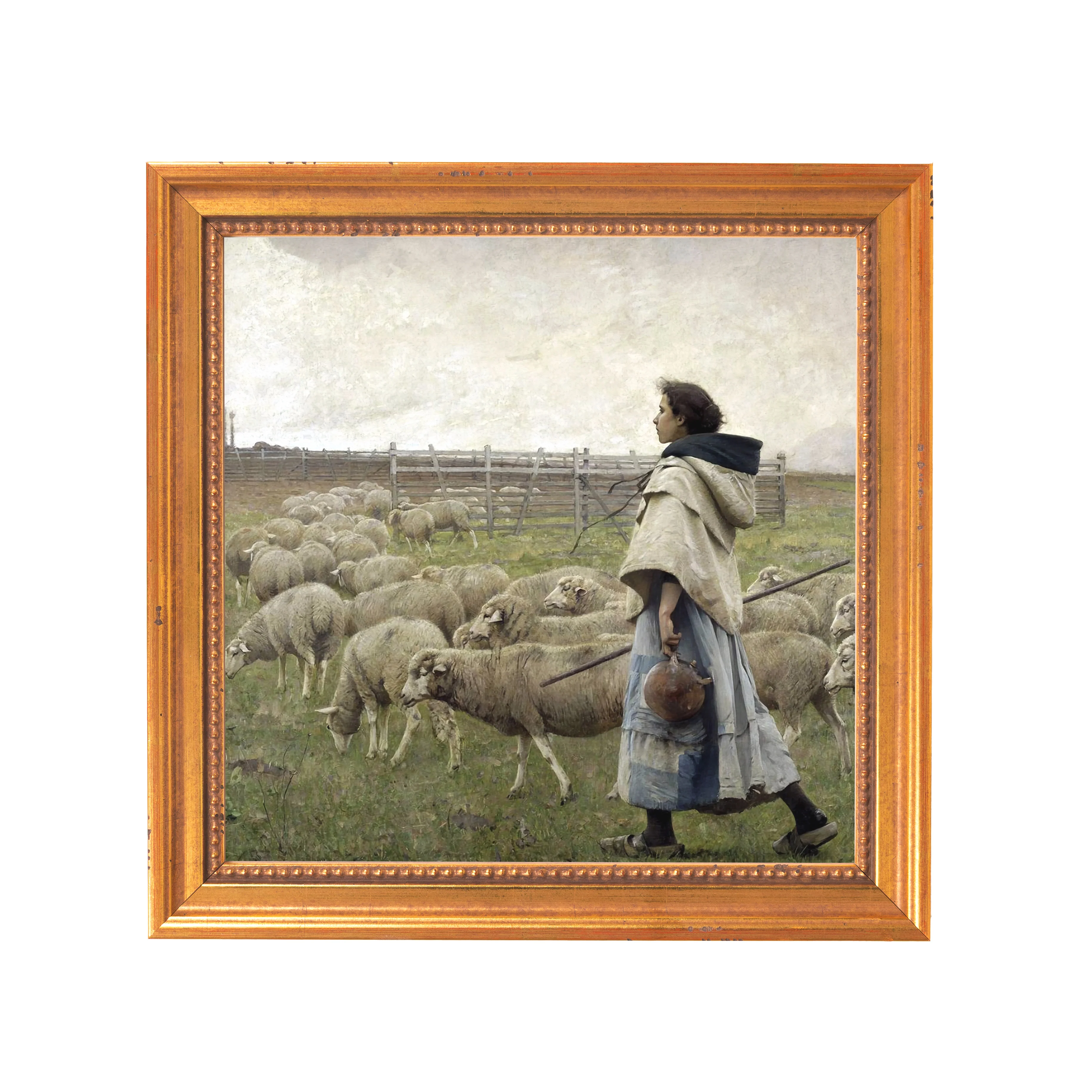 Return of the Flock Framed Canvas - Sacred Mini Collection - Image 6