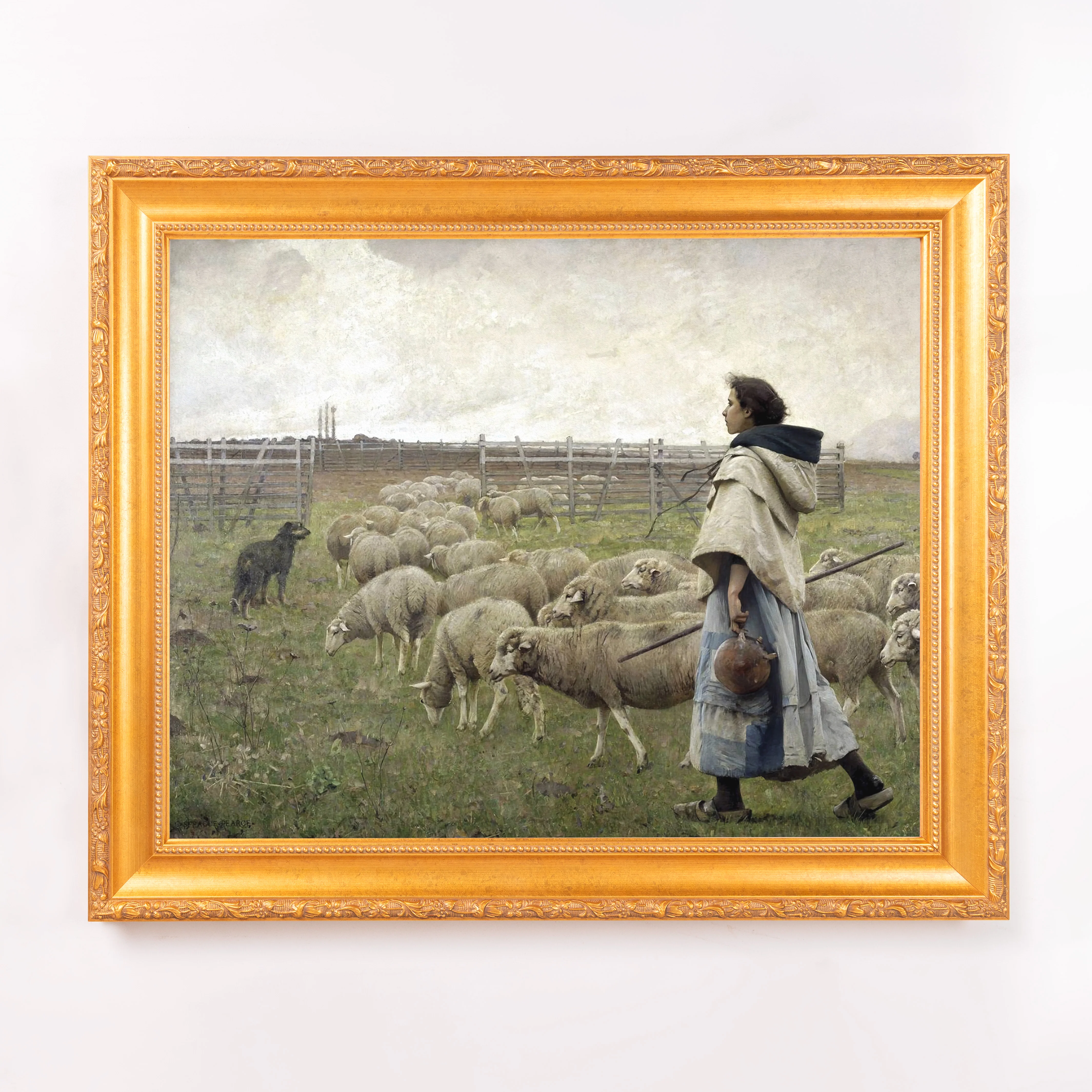 Return of the Flock Framed Canvas - Sacred Signature Collection - Image 5