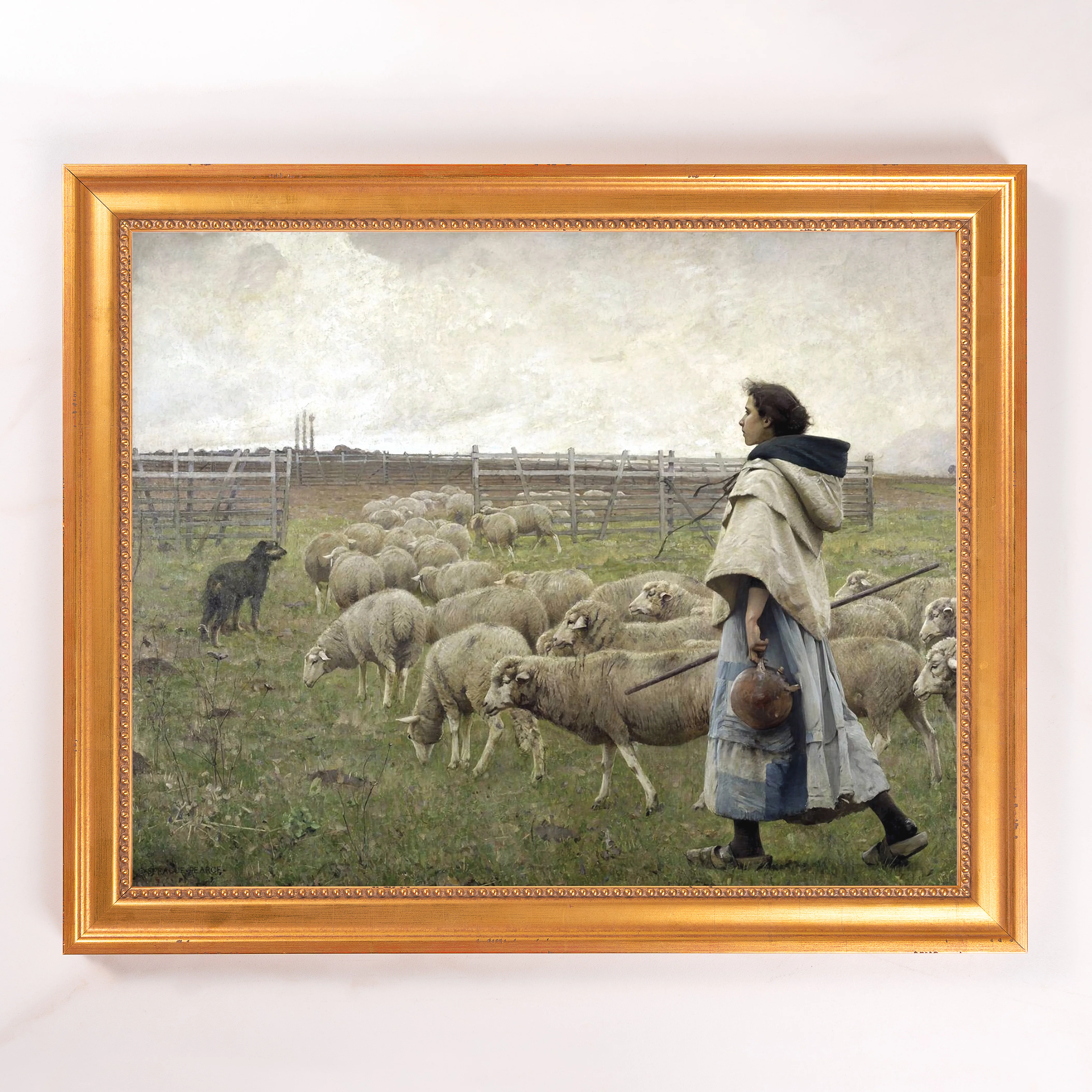 Return of the Flock Framed Canvas - Sacred Signature Collection - Image 8