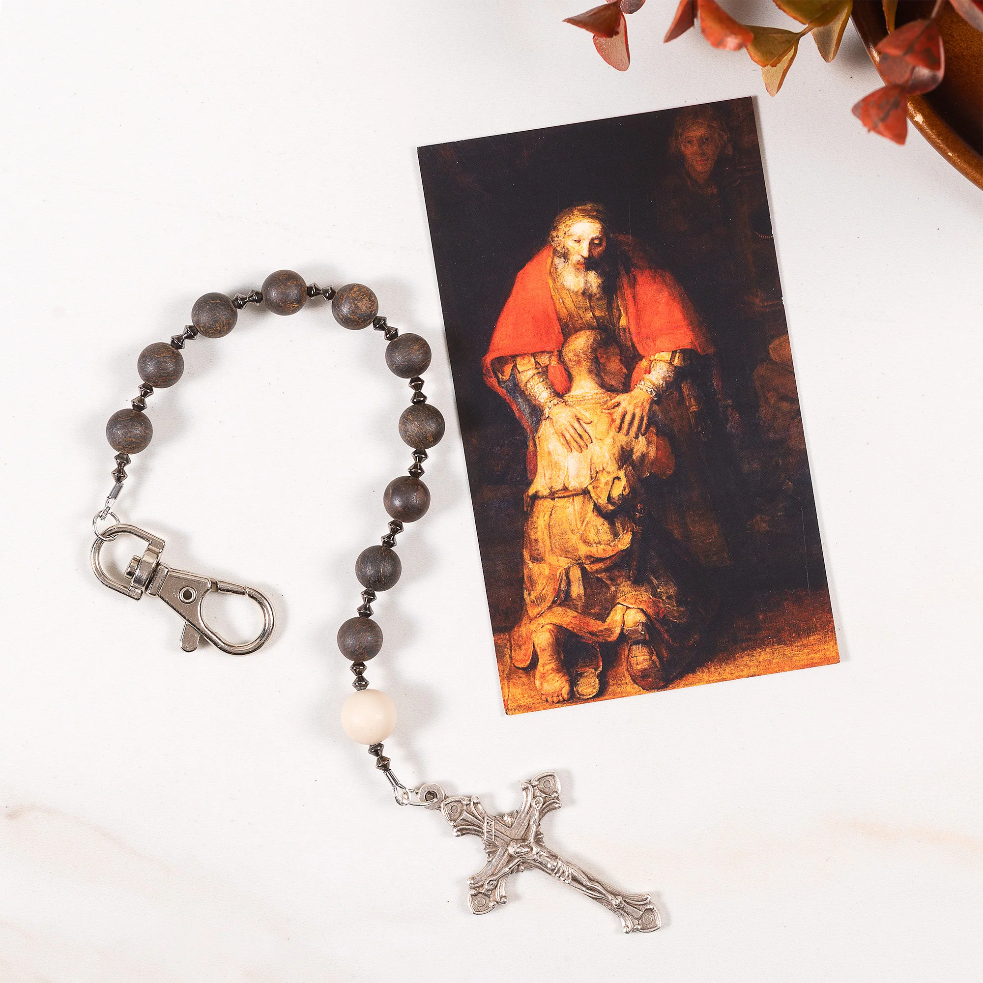 Riverstone & Bronzite Chaplet of Forgiveness - Image 2