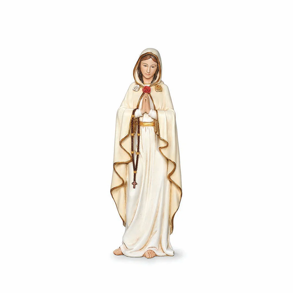 Rosa Mystica (Mystical Rose) Statue - 10.25"