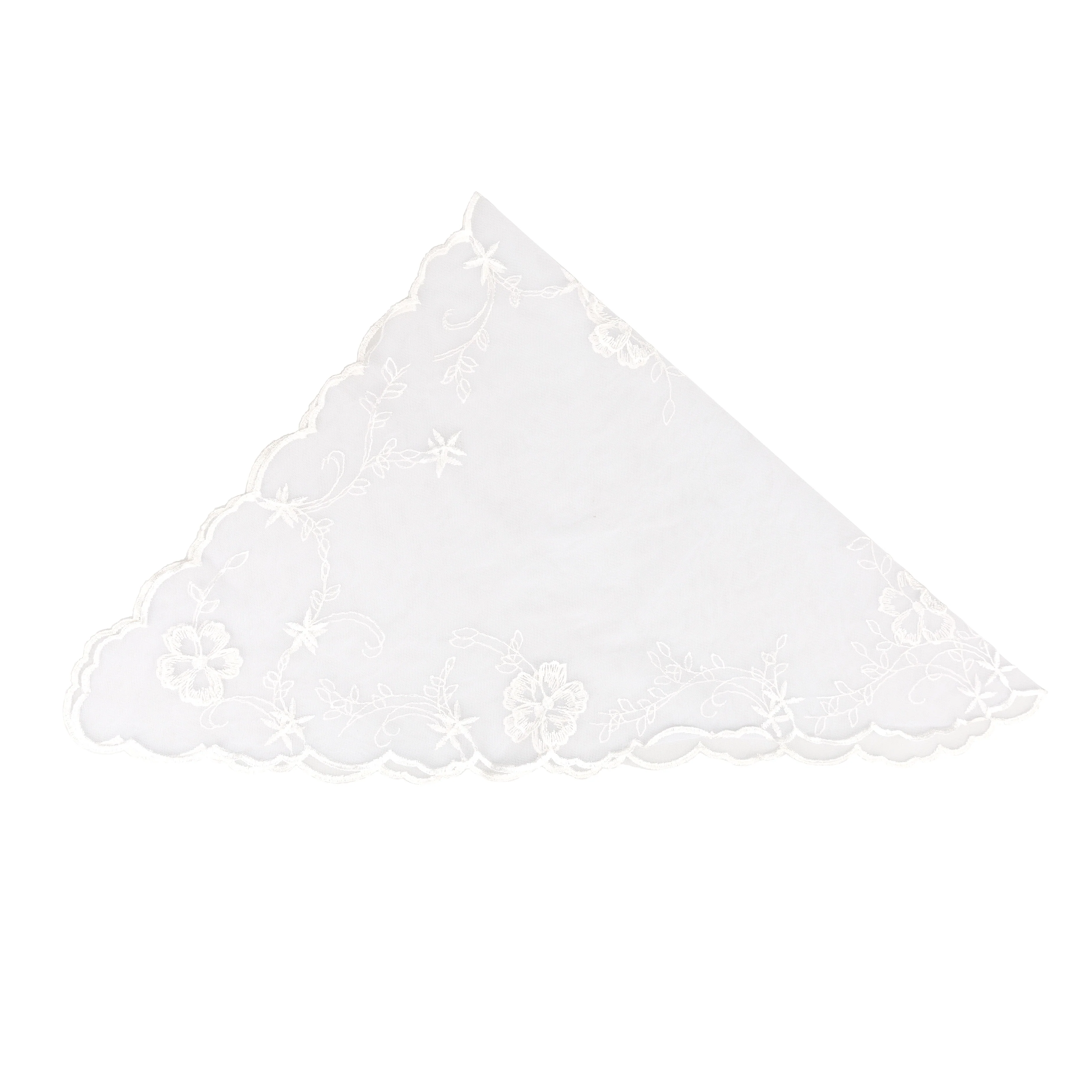 Rosa Spanish Lace Short Chapel Veil - Multiple Colors