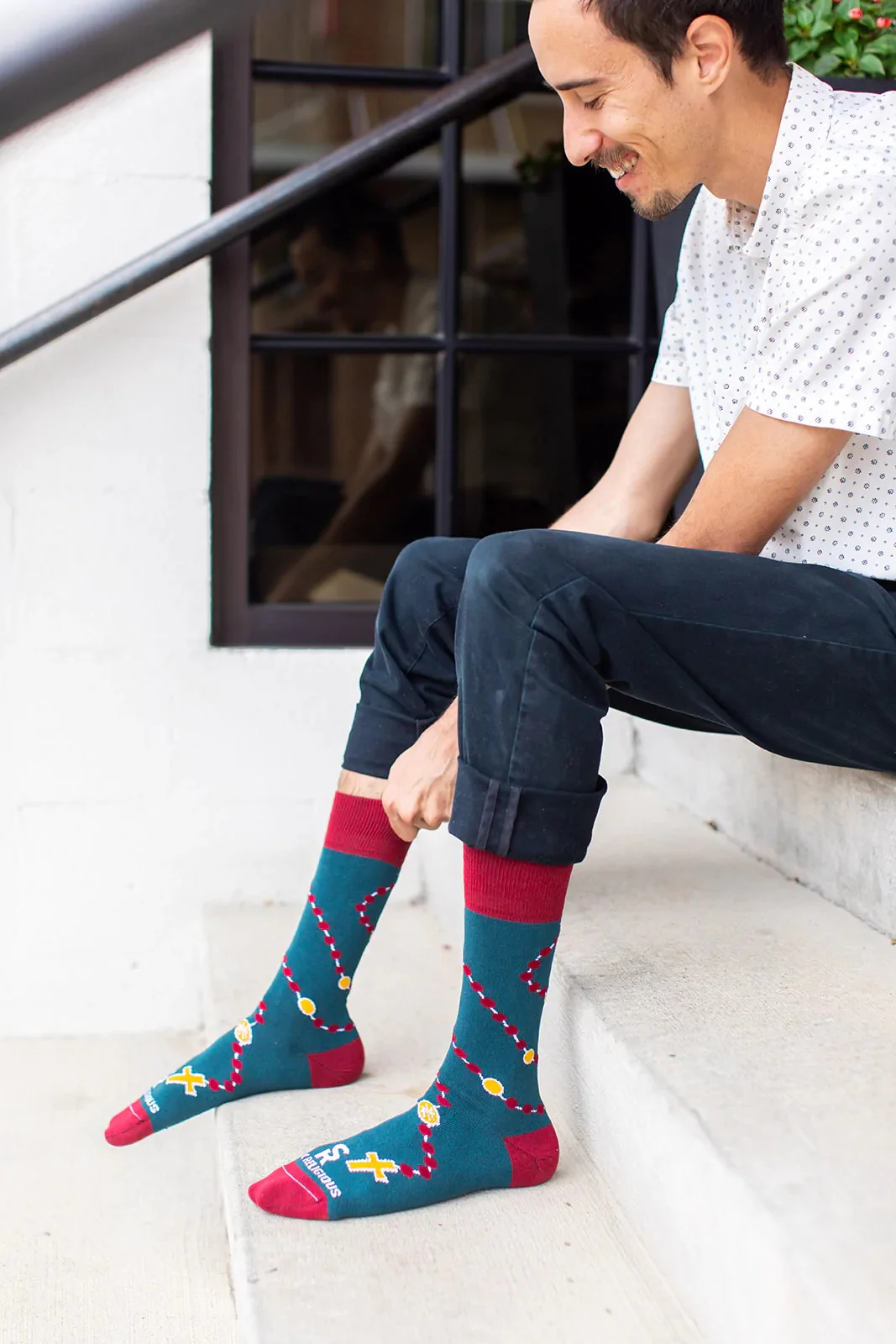 Rosary Adult Socks - Image 2