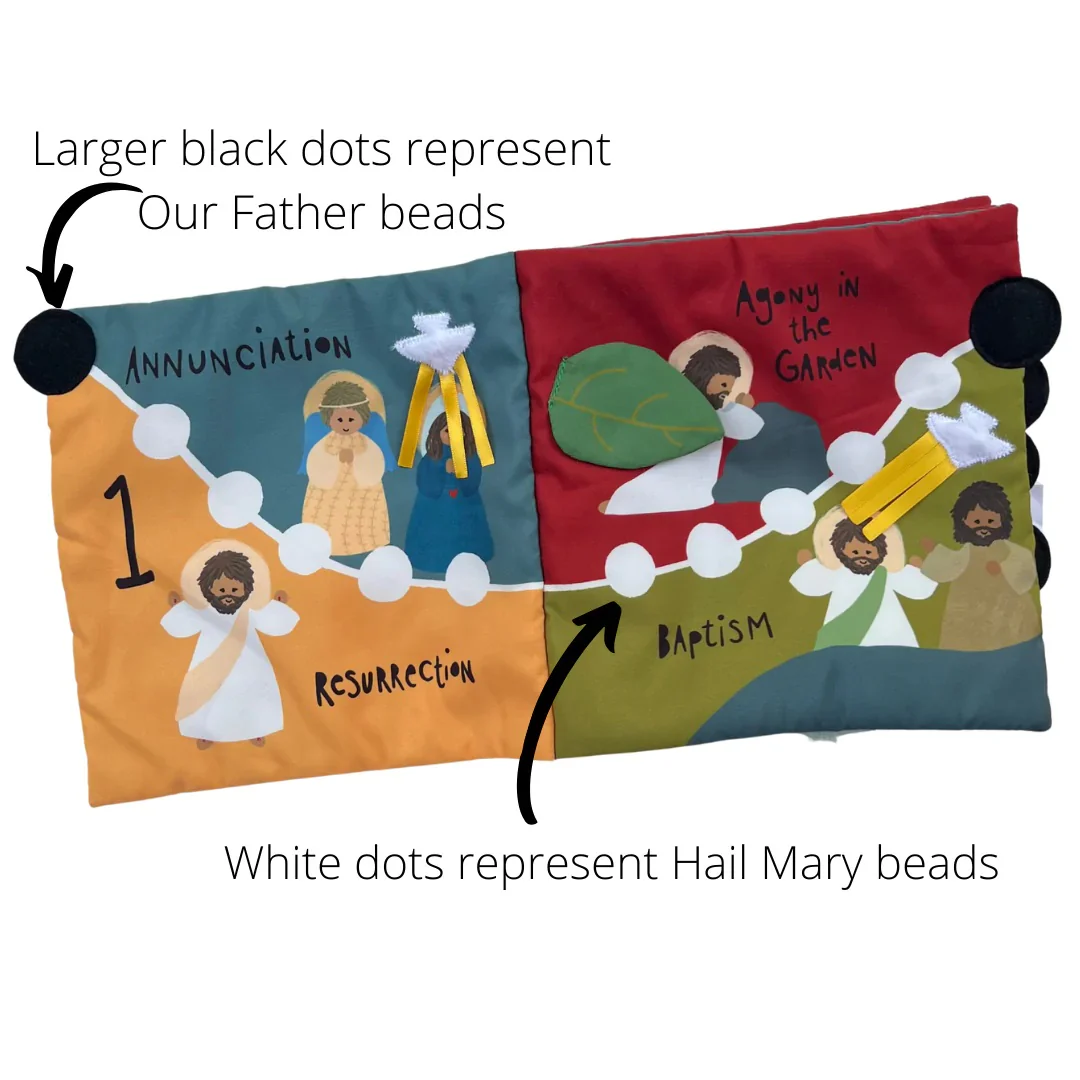 Rosary Mysteries Quiet Book - Image 5