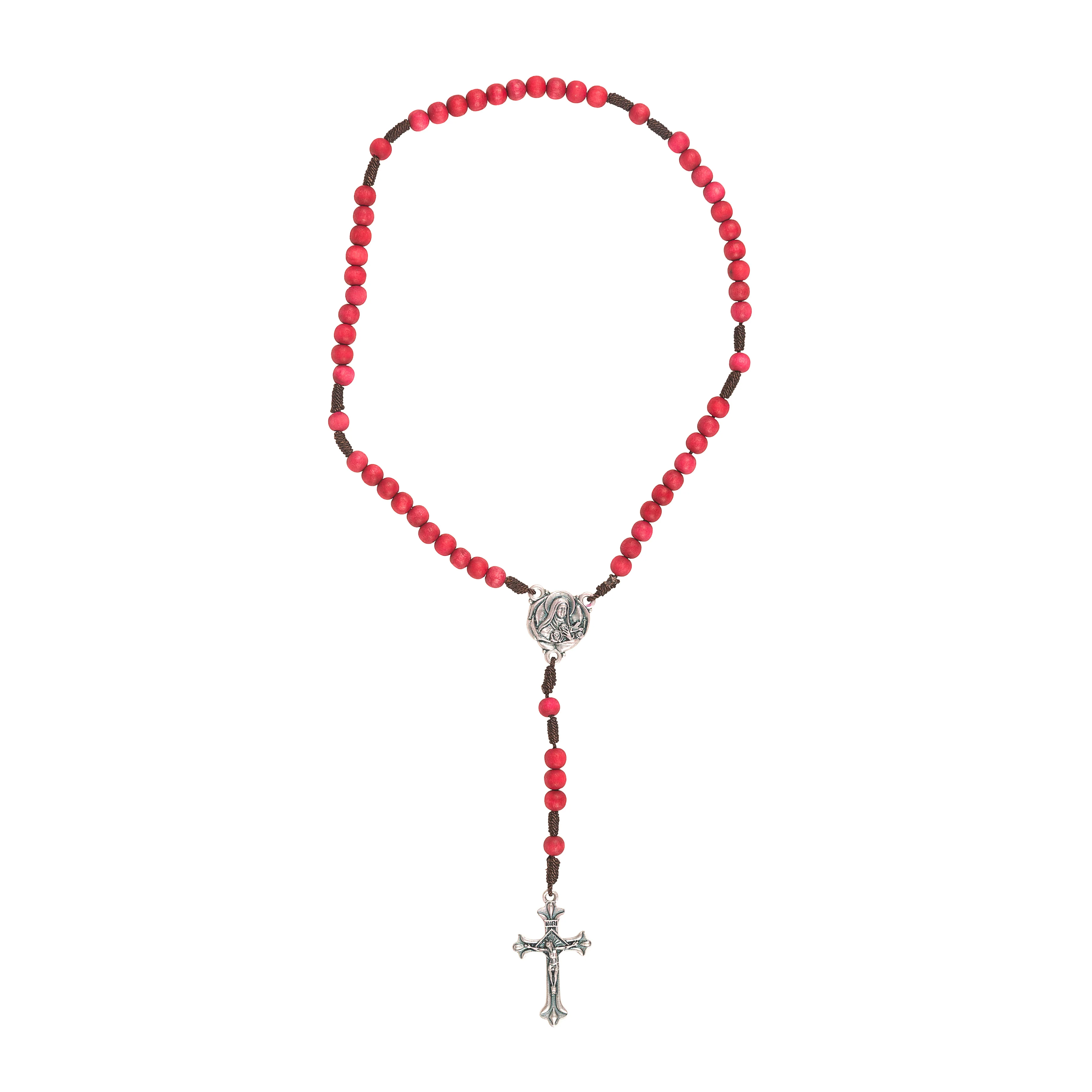 Rose Scented Corded St. Therese Rosary