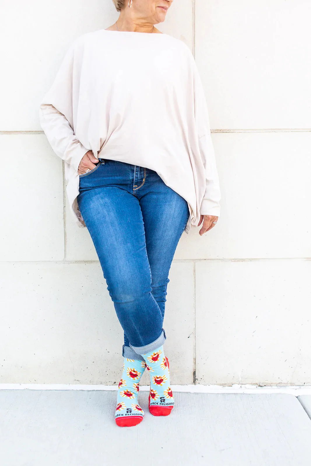 Sacred Heart Adult Socks - Image 3