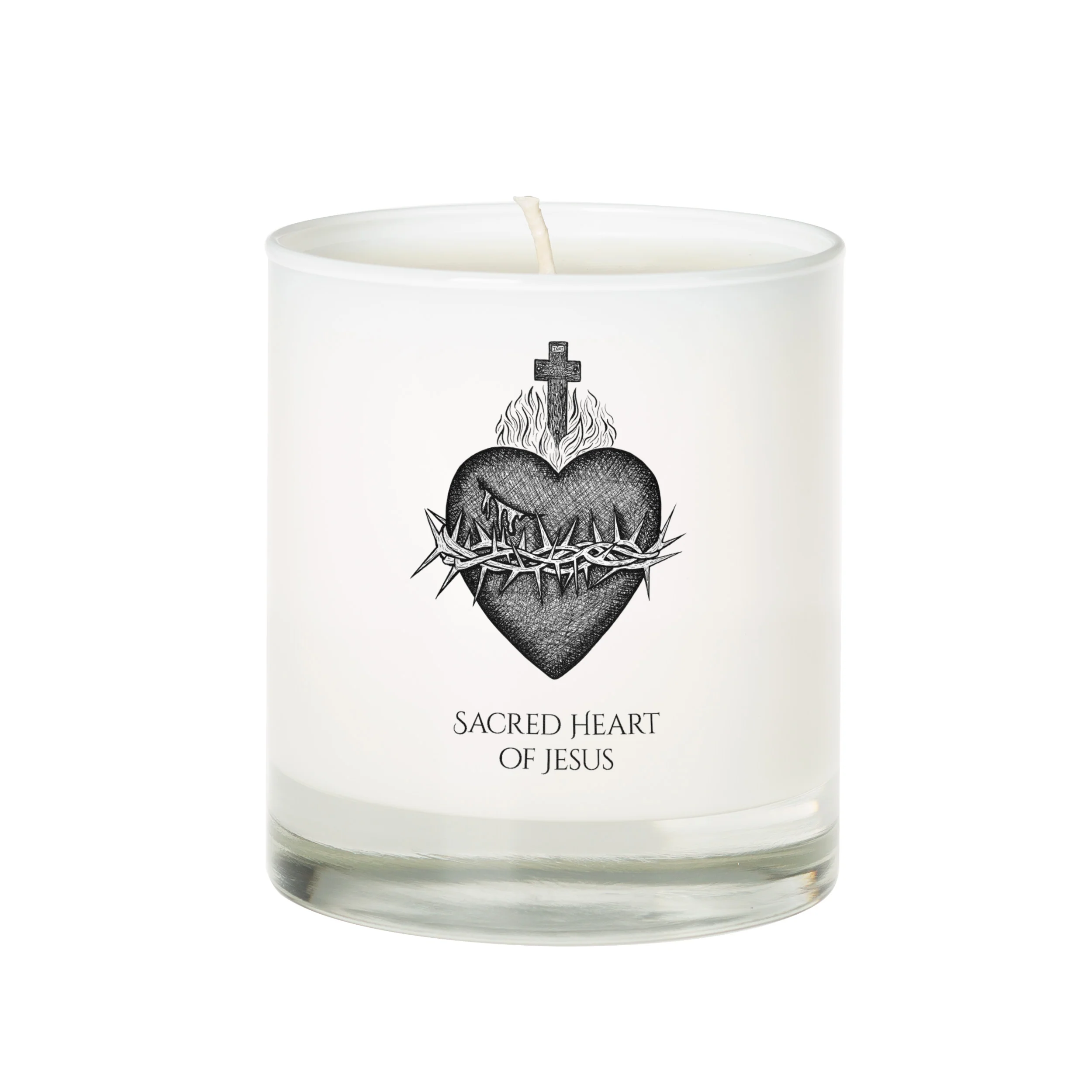 Sacred Heart Candle - Image 3