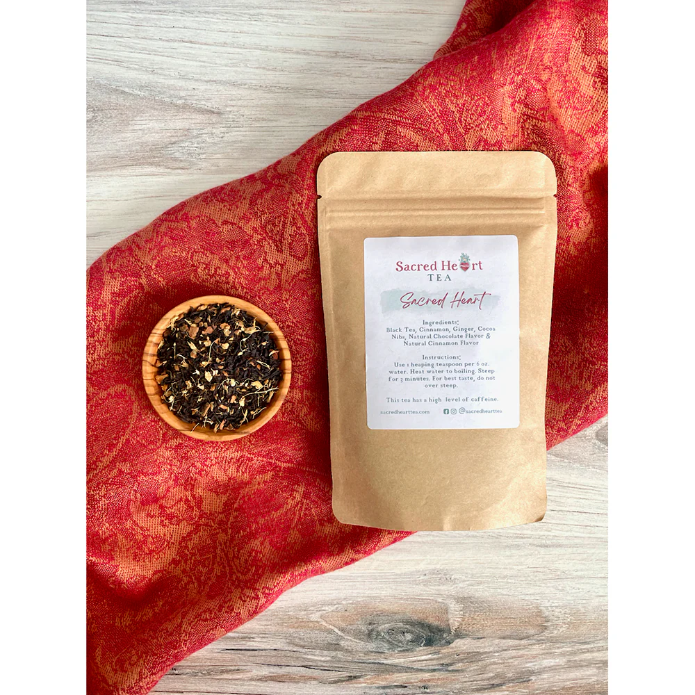 Sacred Heart Chocolate Chai Black Tea - Image 3