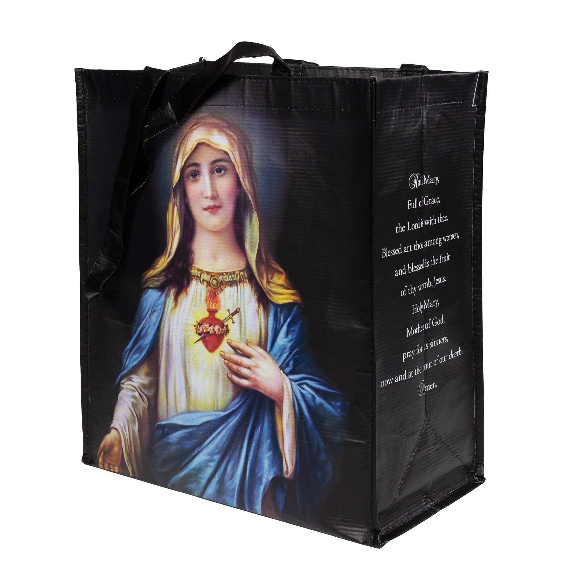 Sacred Heart & Immaculate Heart Market Tote Bag - Image 4