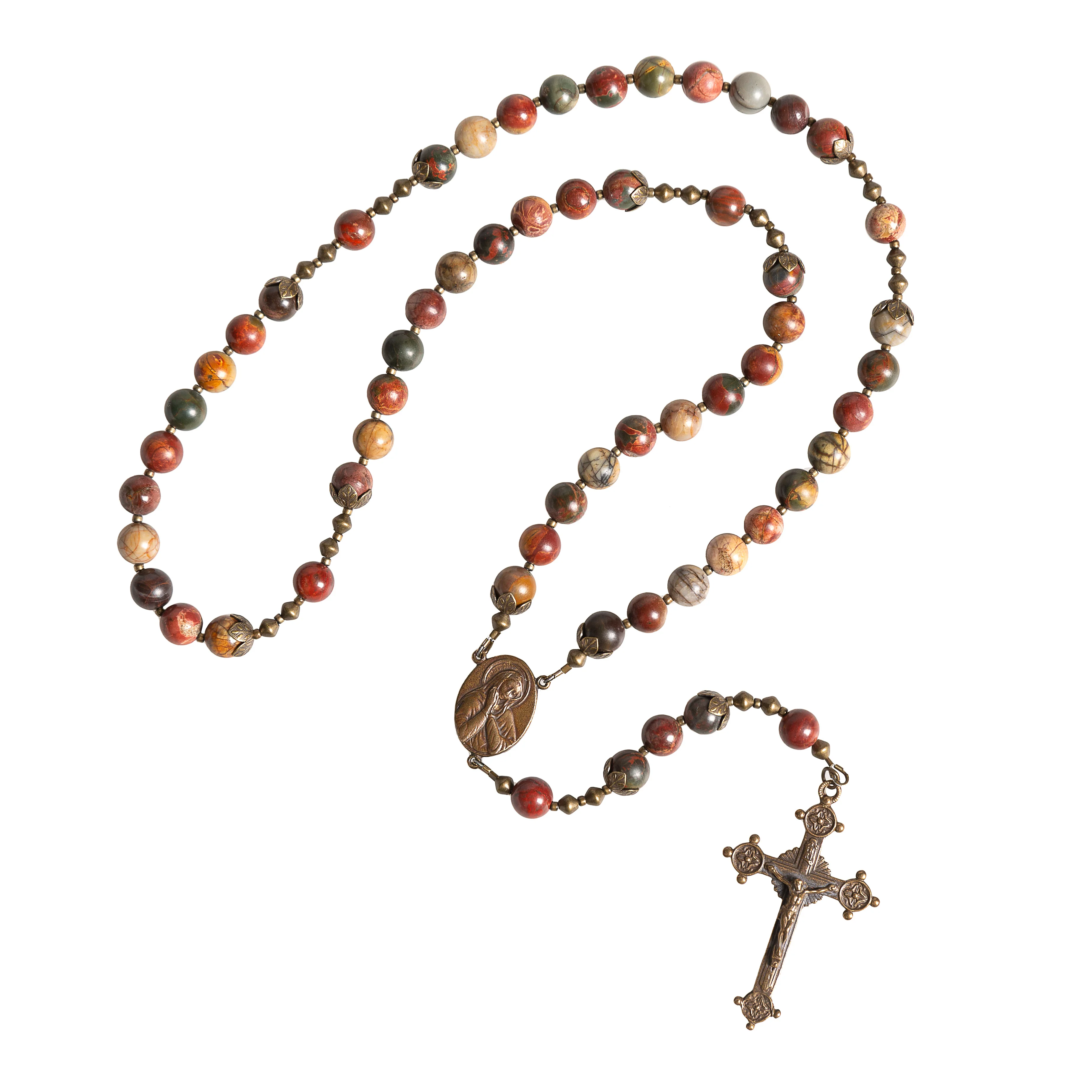 Sacred Heart & Immaculate Heart Rosary - Image 4