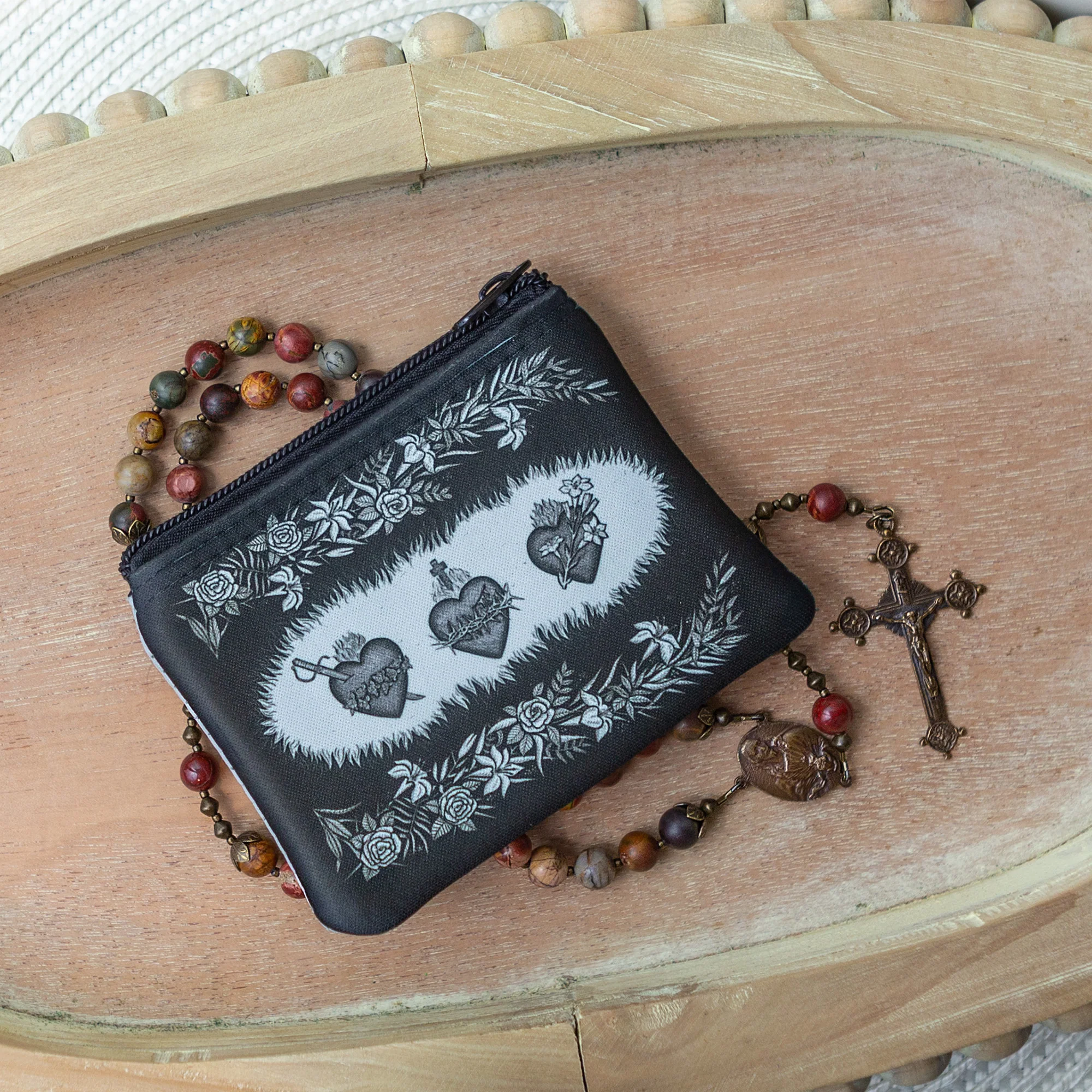 Sacred Heart & Immaculate Heart Rosary Set