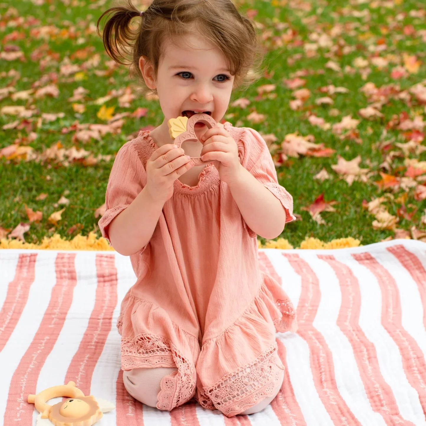 Sacred Heart Natural Rubber Teether - Image 4
