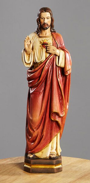 Sacred Heart of Jesus Statue - 12"