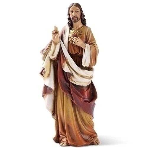 Sacred Heart of Jesus Statue - 6.25"